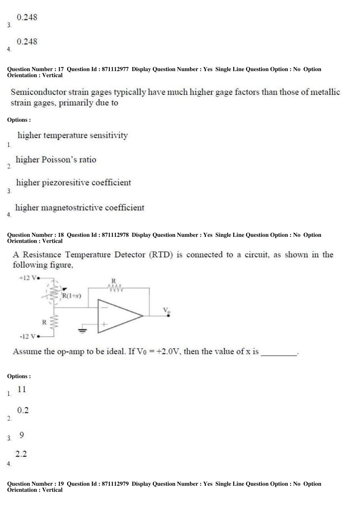 TS PGECET 2017: INSTRUMENTATION ENGINEERING Question Papers - Page 7
