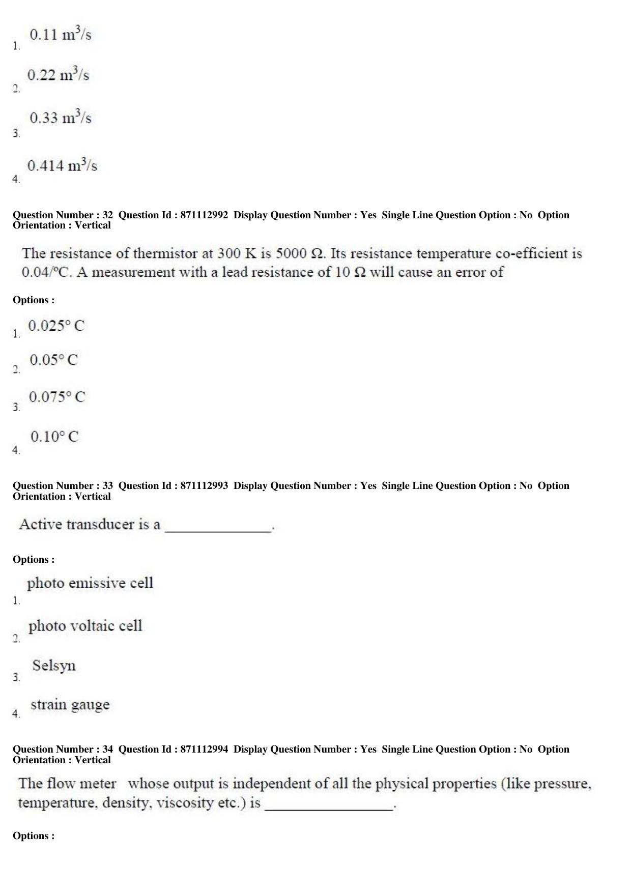 TS PGECET 2017: INSTRUMENTATION ENGINEERING Question Papers - Page 12