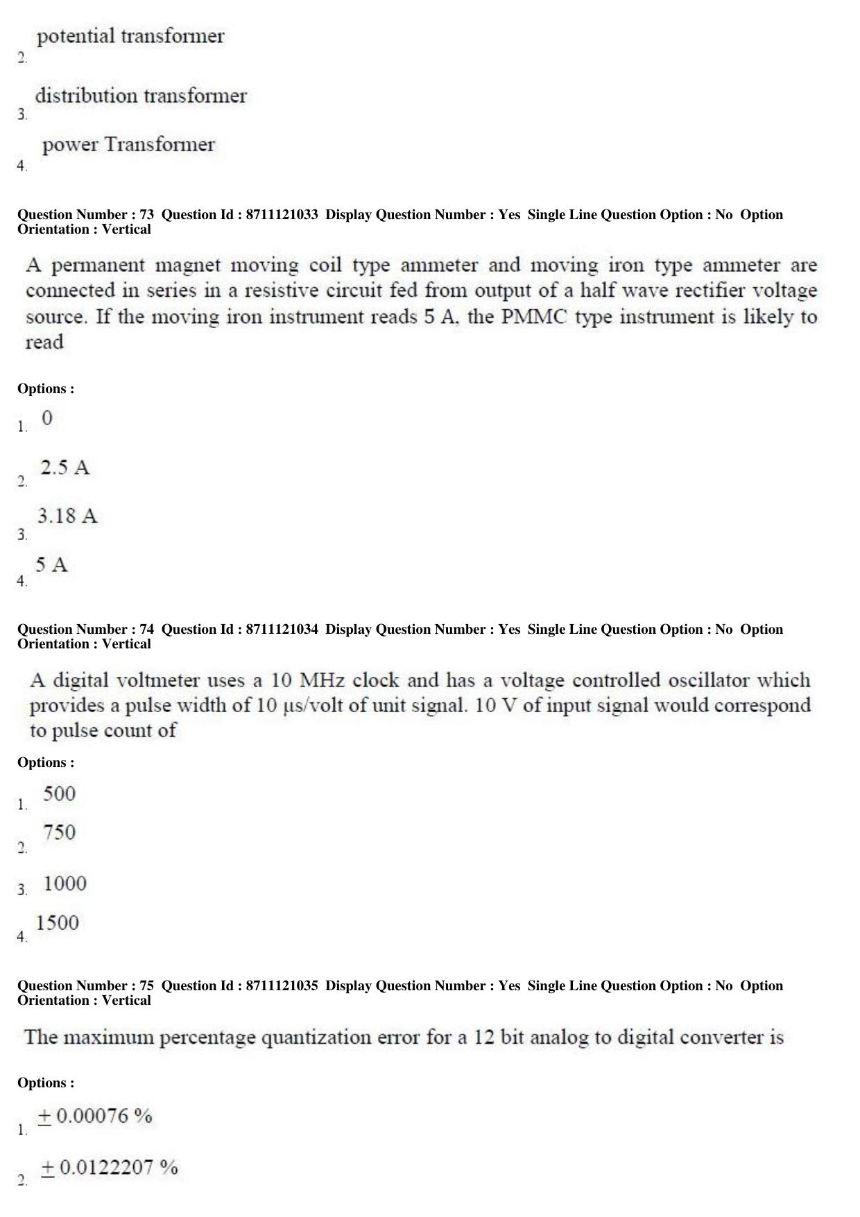 TS PGECET 2017: INSTRUMENTATION ENGINEERING Question Papers - Page 26
