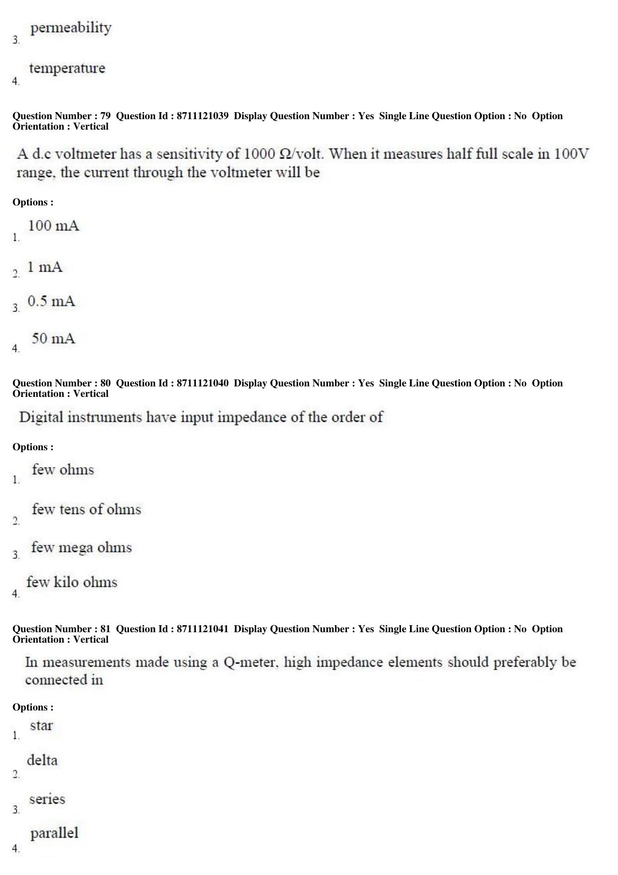 TS PGECET 2017: INSTRUMENTATION ENGINEERING Question Papers - Page 28