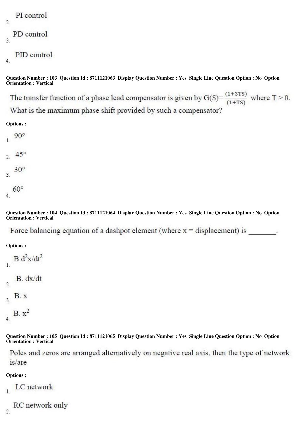 TS PGECET 2017: INSTRUMENTATION ENGINEERING Question Papers - Page 36