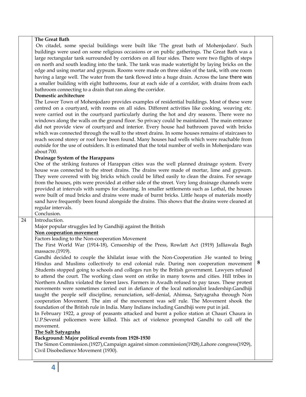 Kerala Plus Two 2020 History Model Answer Key - Page 4