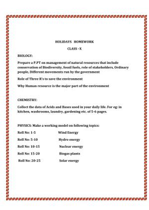 CBSE Worksheets for Class 10 Biology Assignment 8