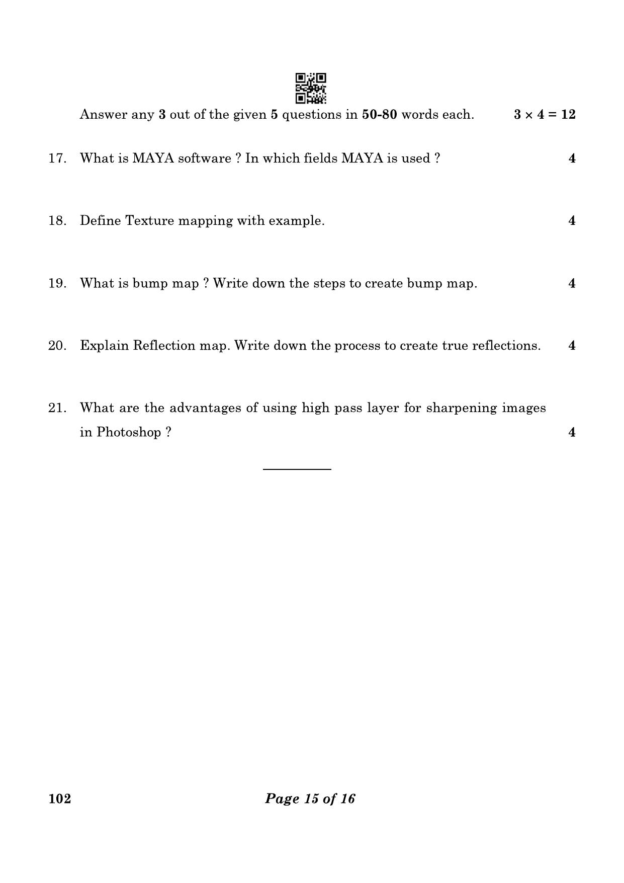 CBSE Class 10 102_Multimedia 2023 Question Paper - Page 15