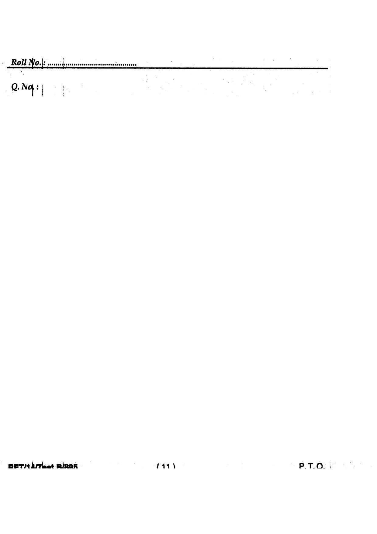BHU RET MATHEMATICS 2014 Question Paper - Page 13