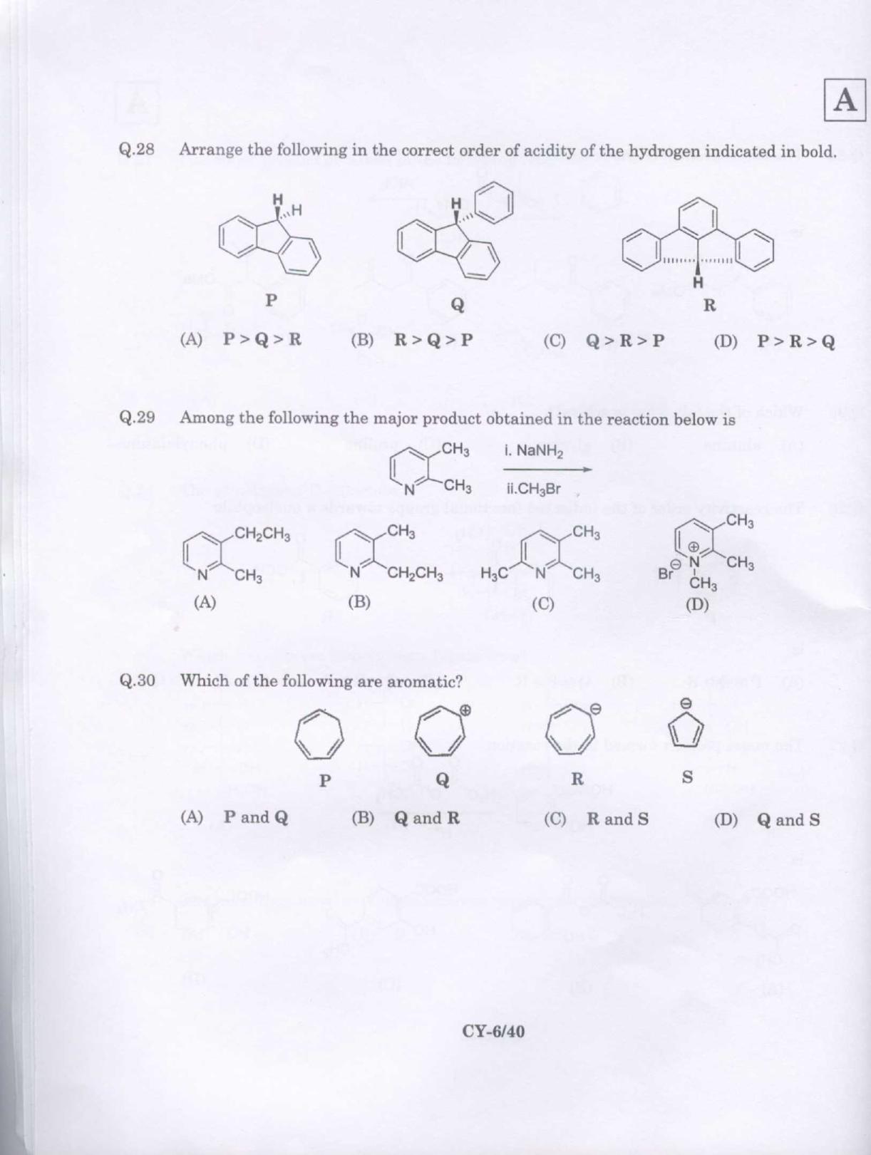JAM 2009: CY Question Paper - Page 7