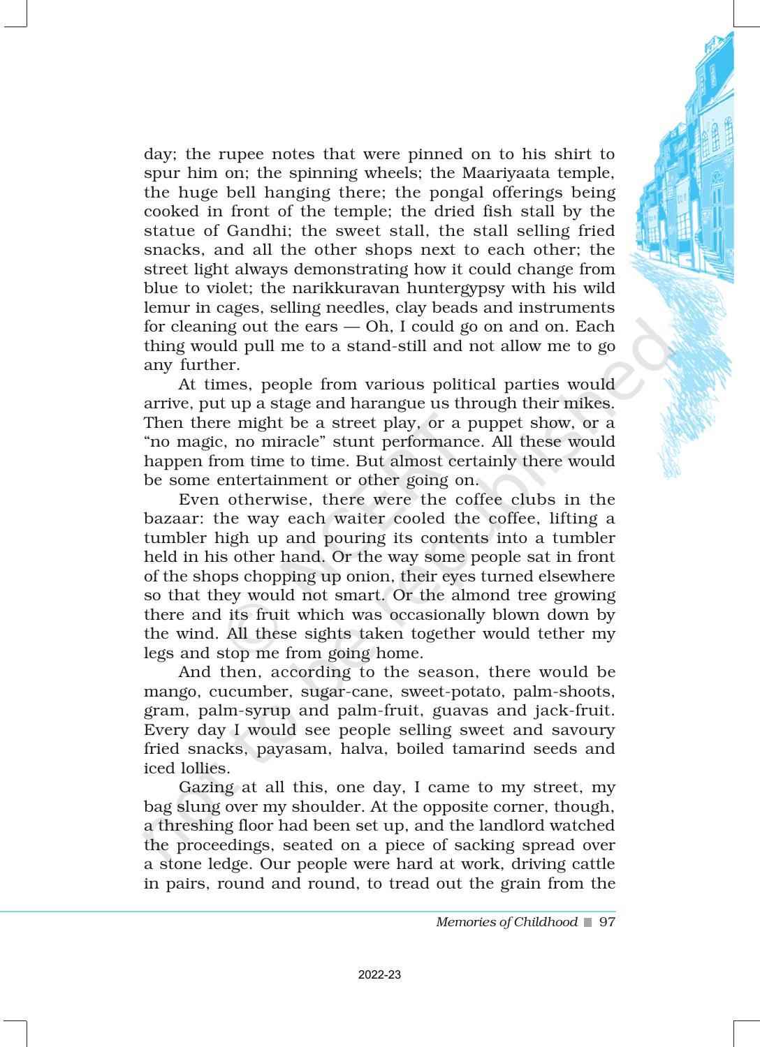NCERT Book for Class 12 English Chapter 8 Memories of Childhood - Page 5