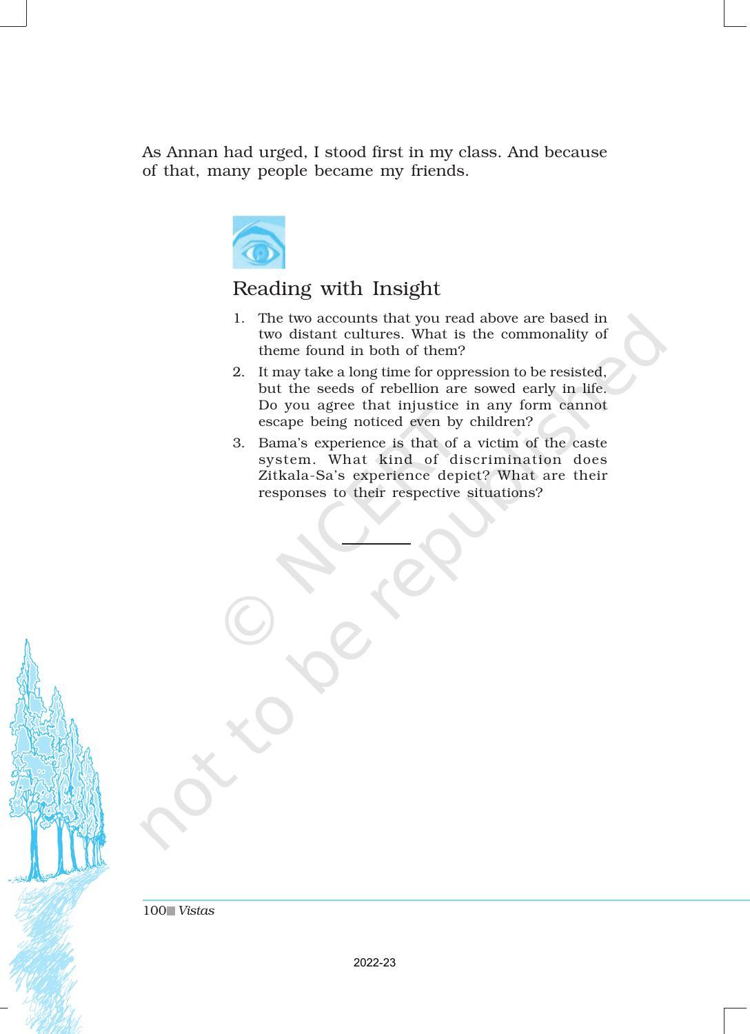 NCERT Book for Class 12 English Chapter 8 Memories of Childhood - Page 8