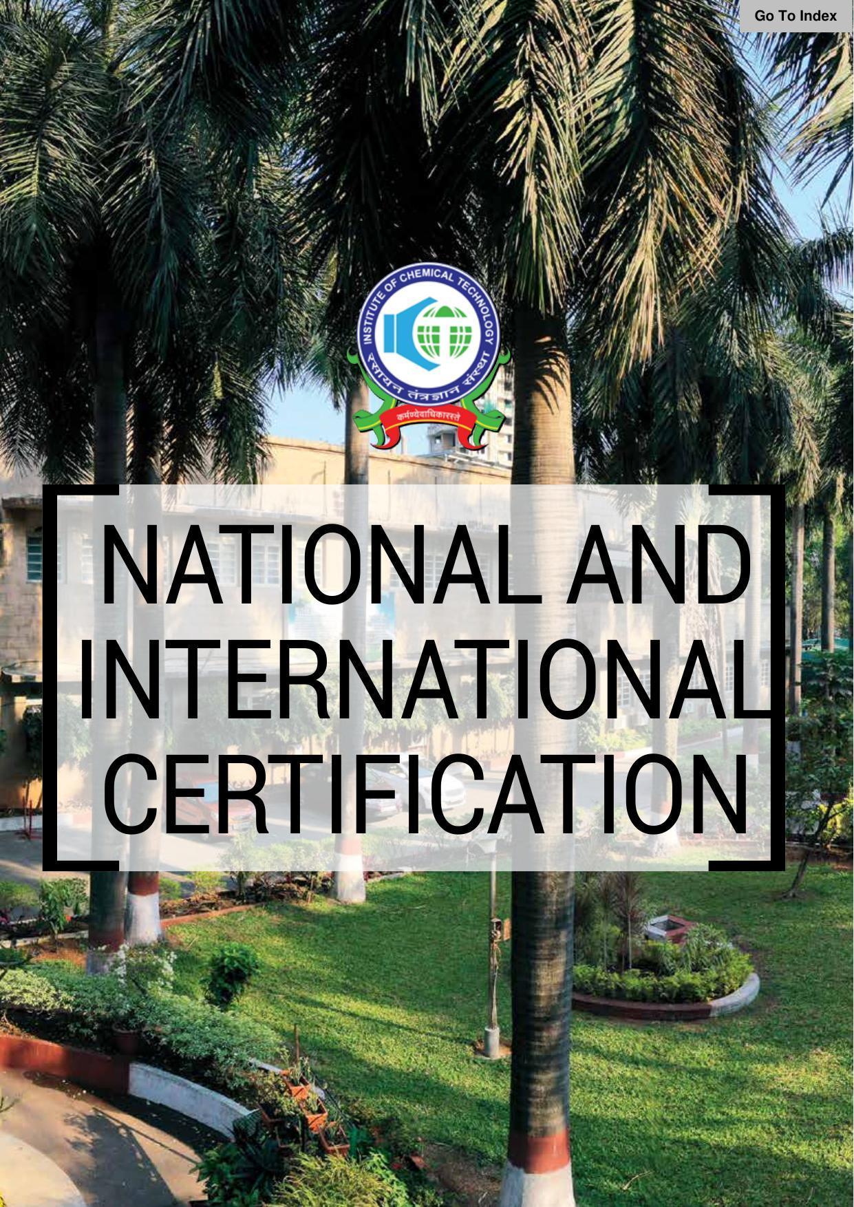 Institute of Chemical Technology (ICT), Mumbai Prospectus 2021-22 - Page 31