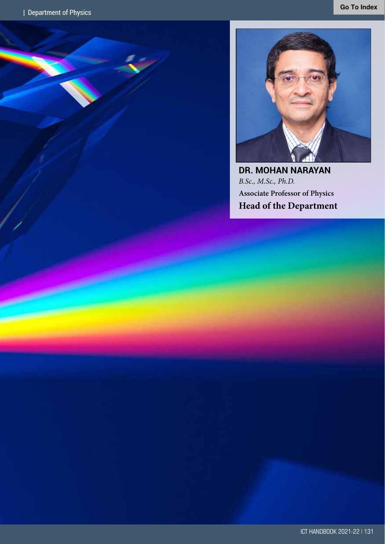 Institute of Chemical Technology (ICT), Mumbai Prospectus 2021-22 - Page 131