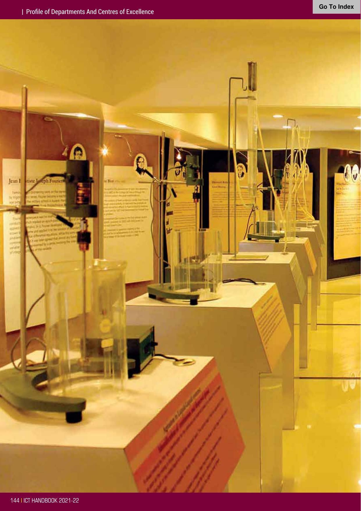 Institute of Chemical Technology (ICT), Mumbai Prospectus 2021-22 - Page 144