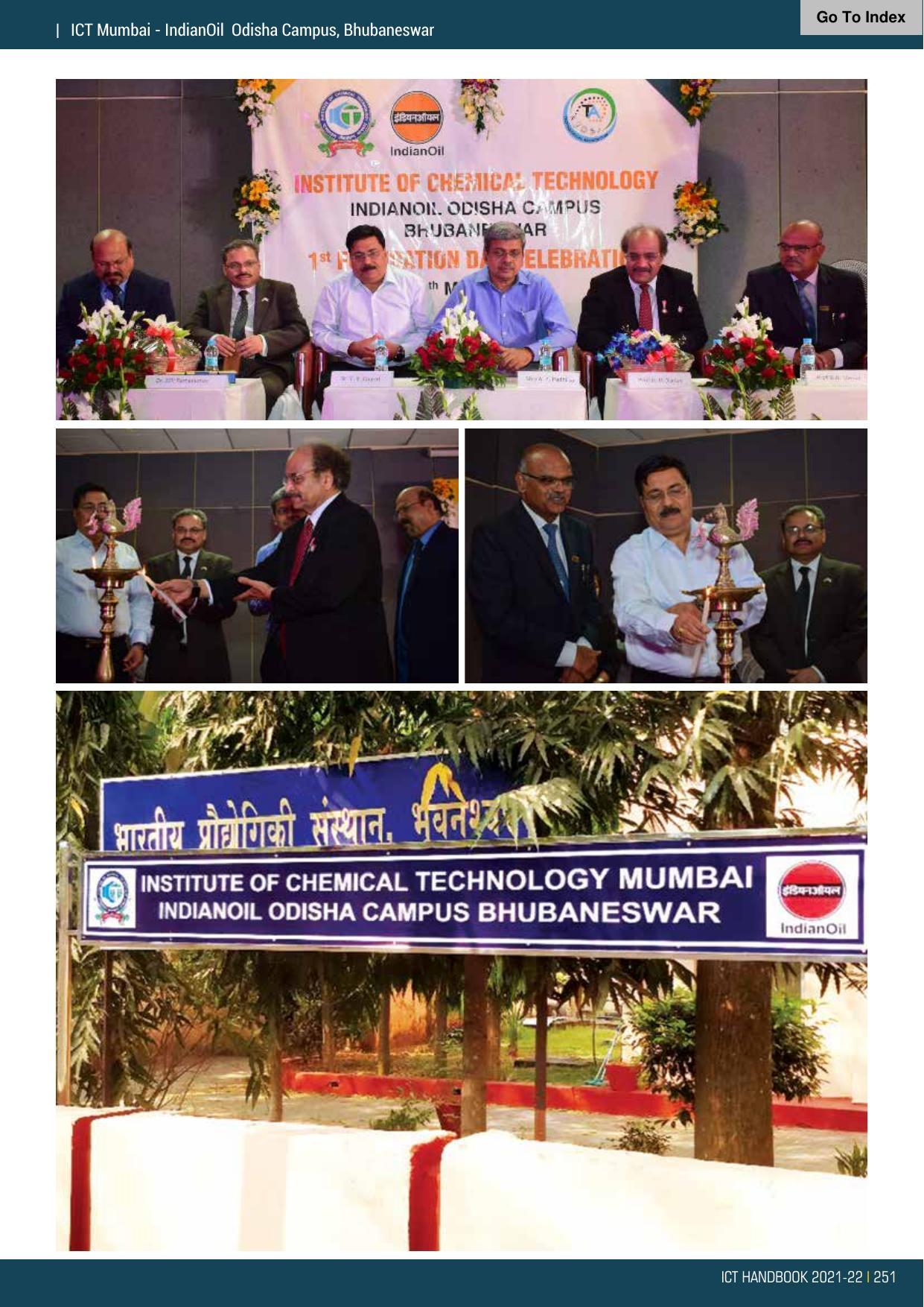 Institute of Chemical Technology (ICT), Mumbai Prospectus 2021-22 - Page 251