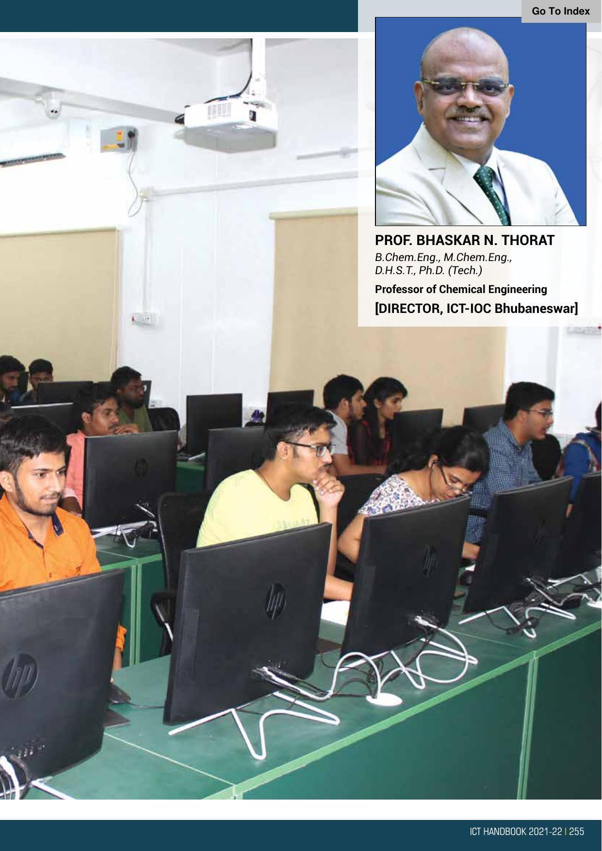 Institute of Chemical Technology (ICT), Mumbai Prospectus 2021-22 - Page 255