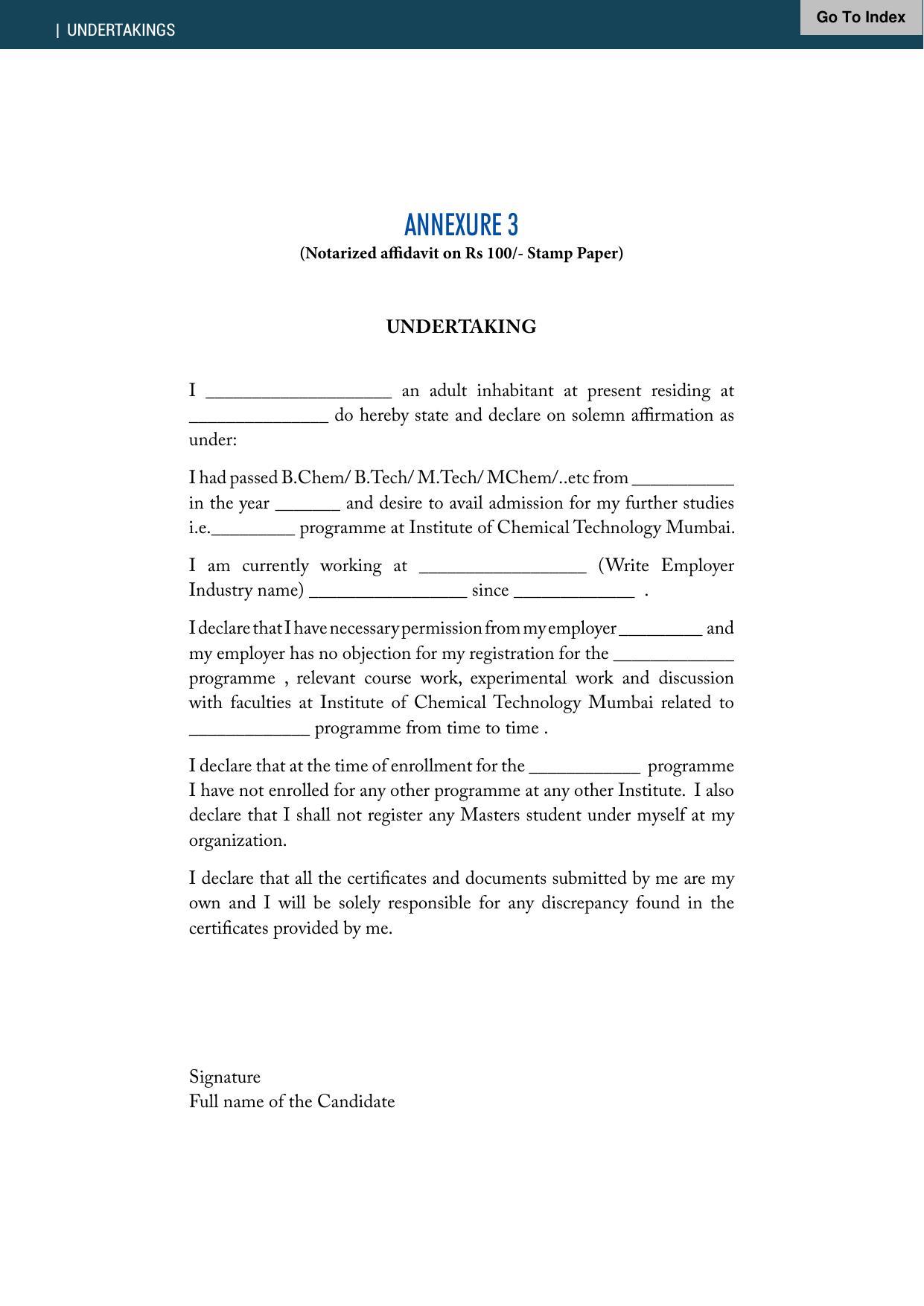 Institute of Chemical Technology (ICT), Mumbai Prospectus 2021-22 - Page 354