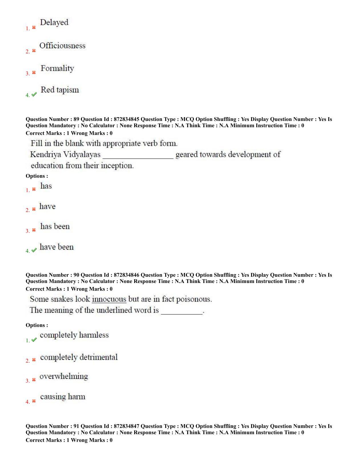TS EDCET: 26th July 2022 Shift 2 Question Paper and Answer Key - Page 41