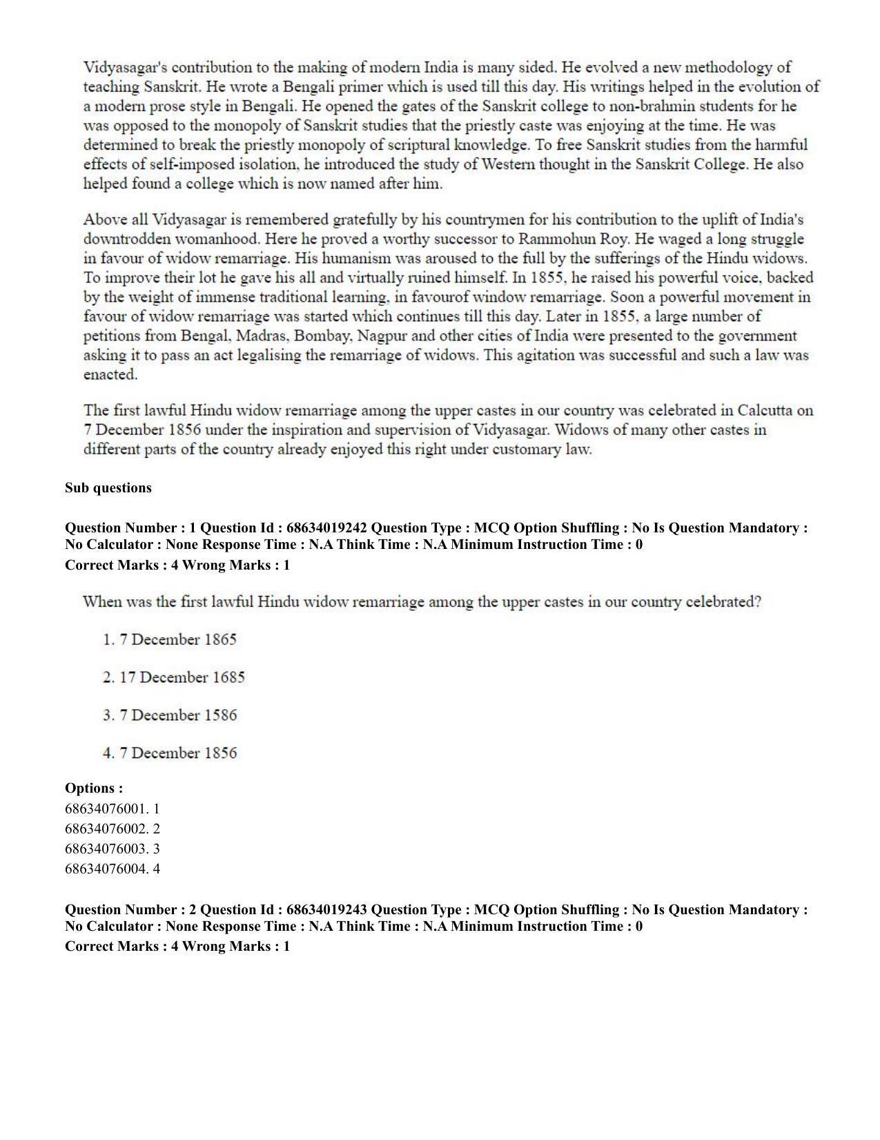 CUET PG 2023: SCQP23 – Pharmacy(ENG) - Shift 2 (13-06-2023) Question Paper - Page 5