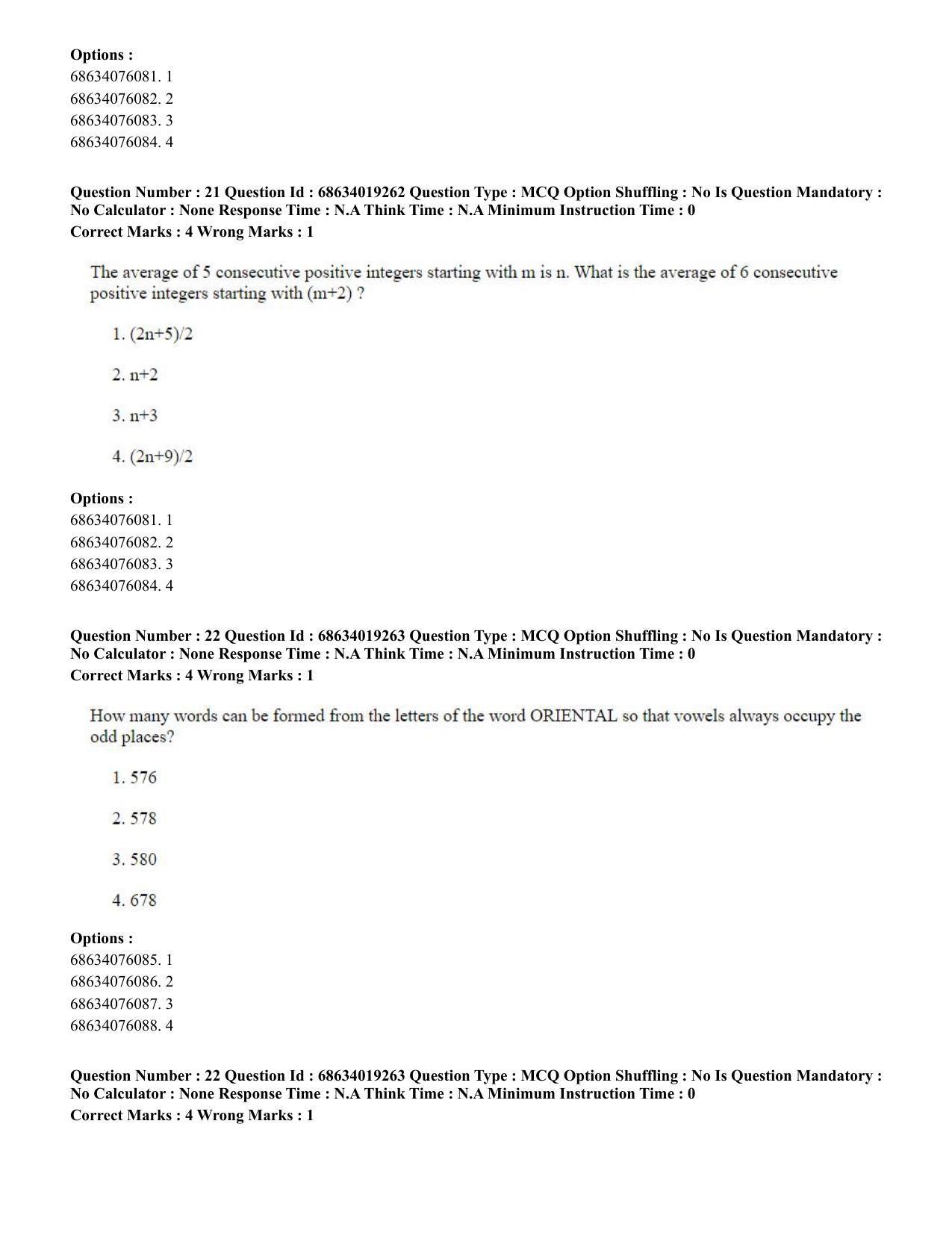 CUET PG 2023: SCQP23 – Pharmacy(ENG) - Shift 2 (13-06-2023) Question Paper - Page 21