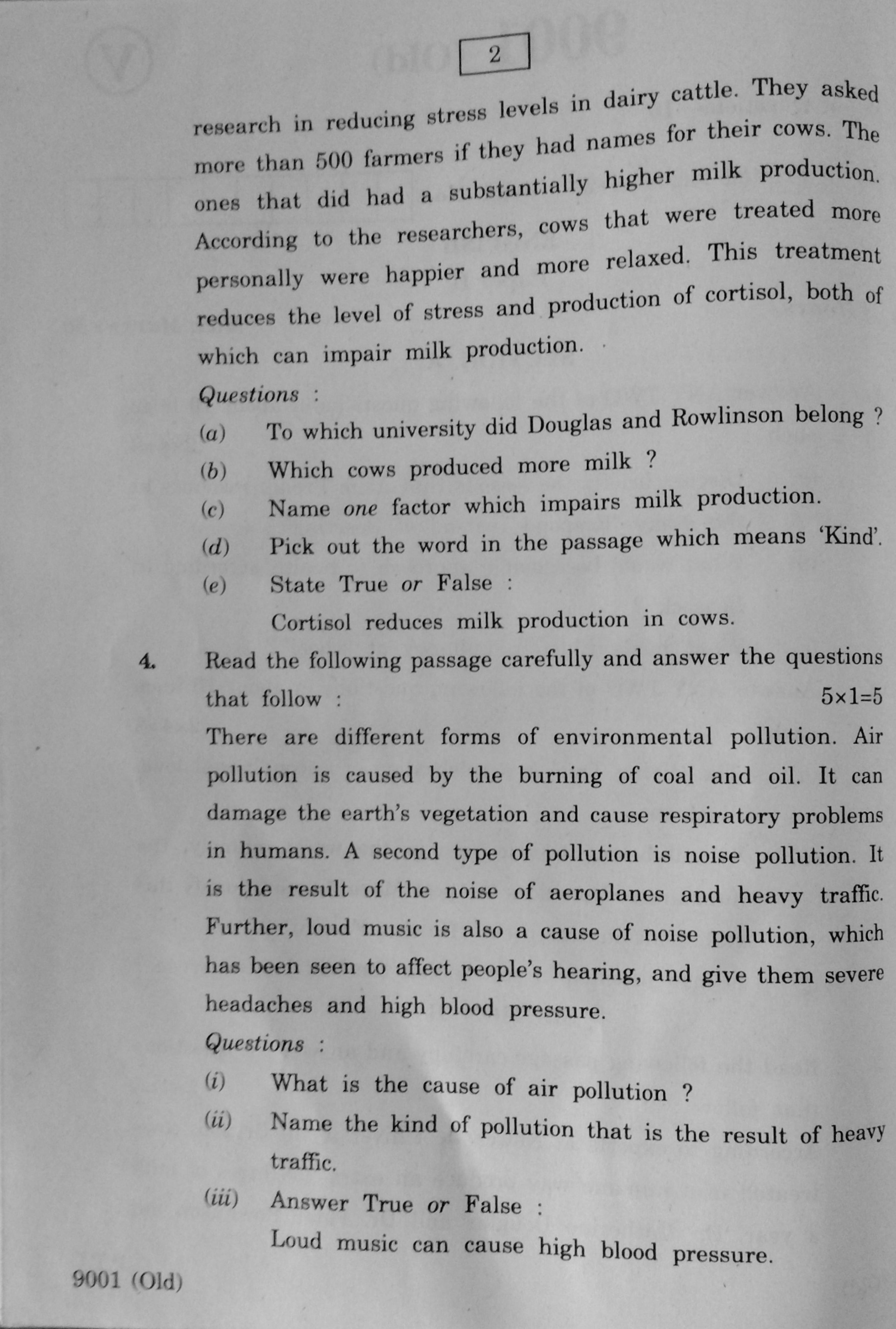 AP Inter 2nd Year Vocational Question Paper March - 2020 - English - II (old) - Page 2