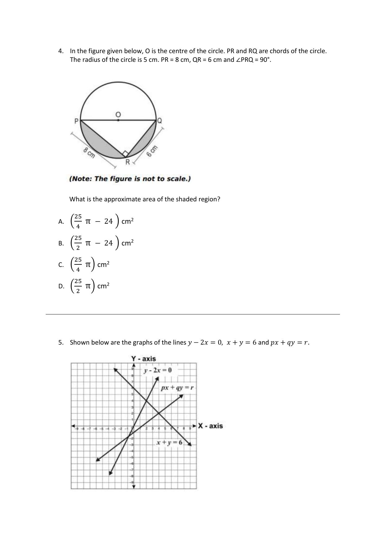 CBSE Class 10 Mathematics (Standard) Practice Questions 2021-22 - Page 2