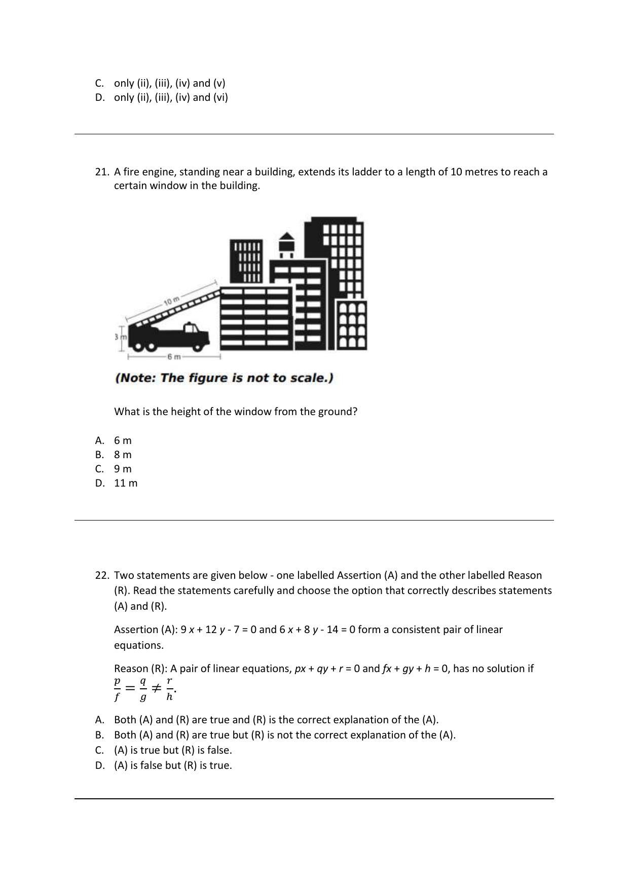 CBSE Class 10 Mathematics (Standard) Practice Questions 2021-22 - Page 8