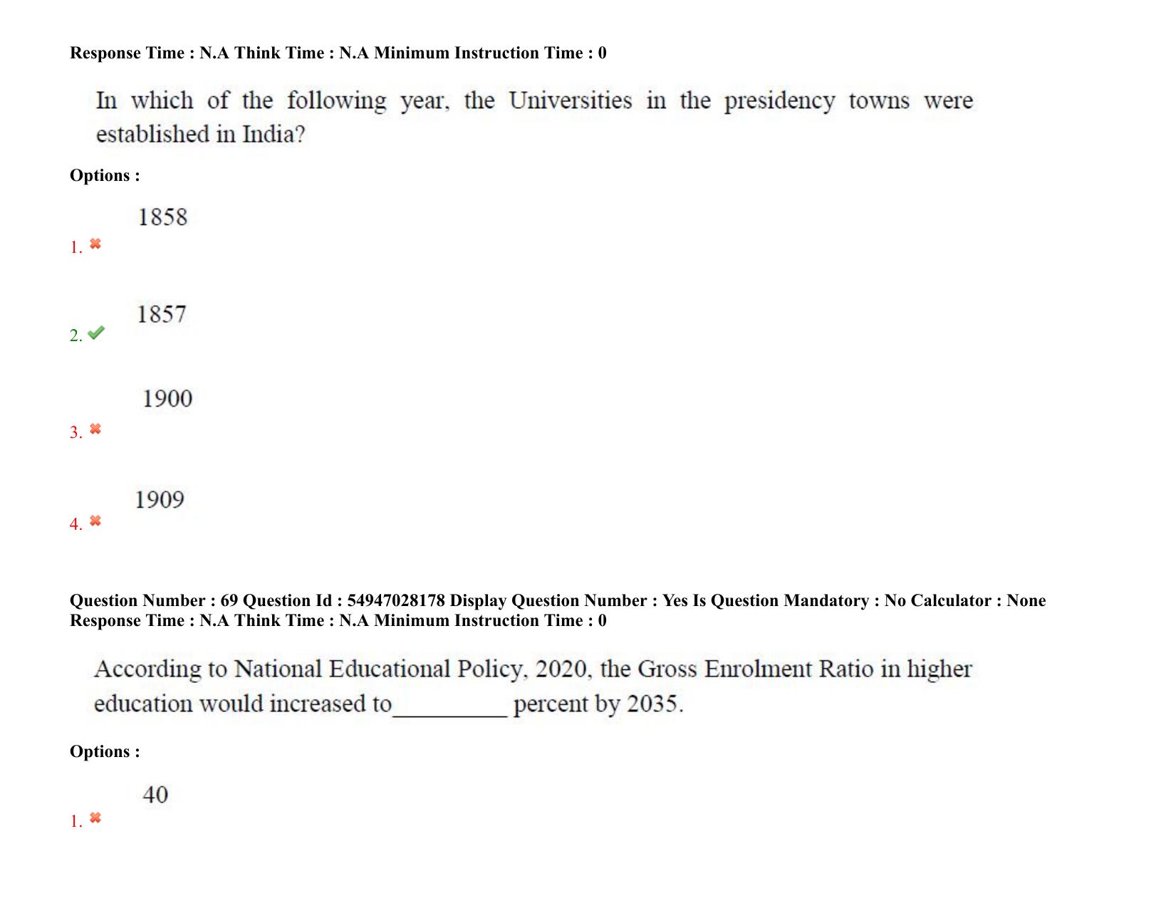AP RCET 2022: Marine Engineering -  19-10-2022 (Wednesday) Session-I Question Paper With keys - Page 55