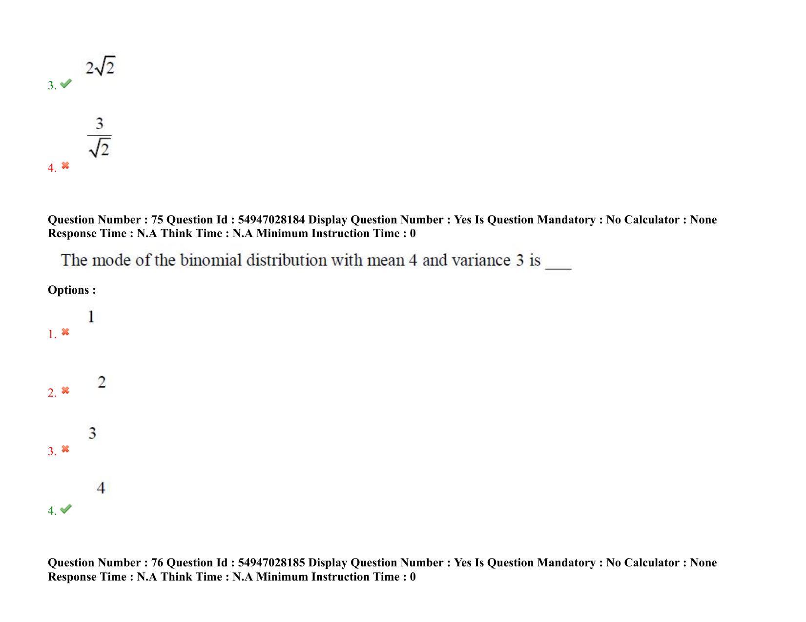 AP RCET 2022: Marine Engineering -  19-10-2022 (Wednesday) Session-I Question Paper With keys - Page 60