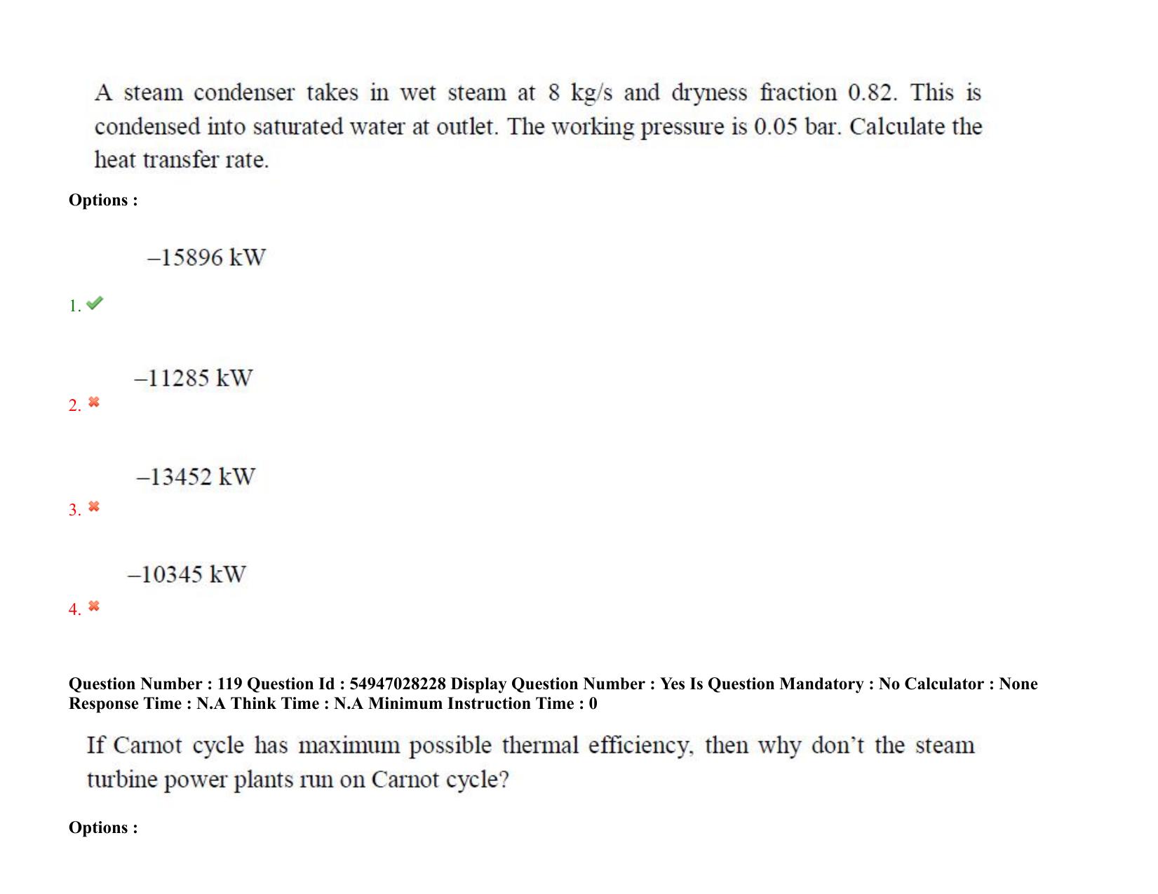 AP RCET 2022: Marine Engineering -  19-10-2022 (Wednesday) Session-I Question Paper With keys - Page 90