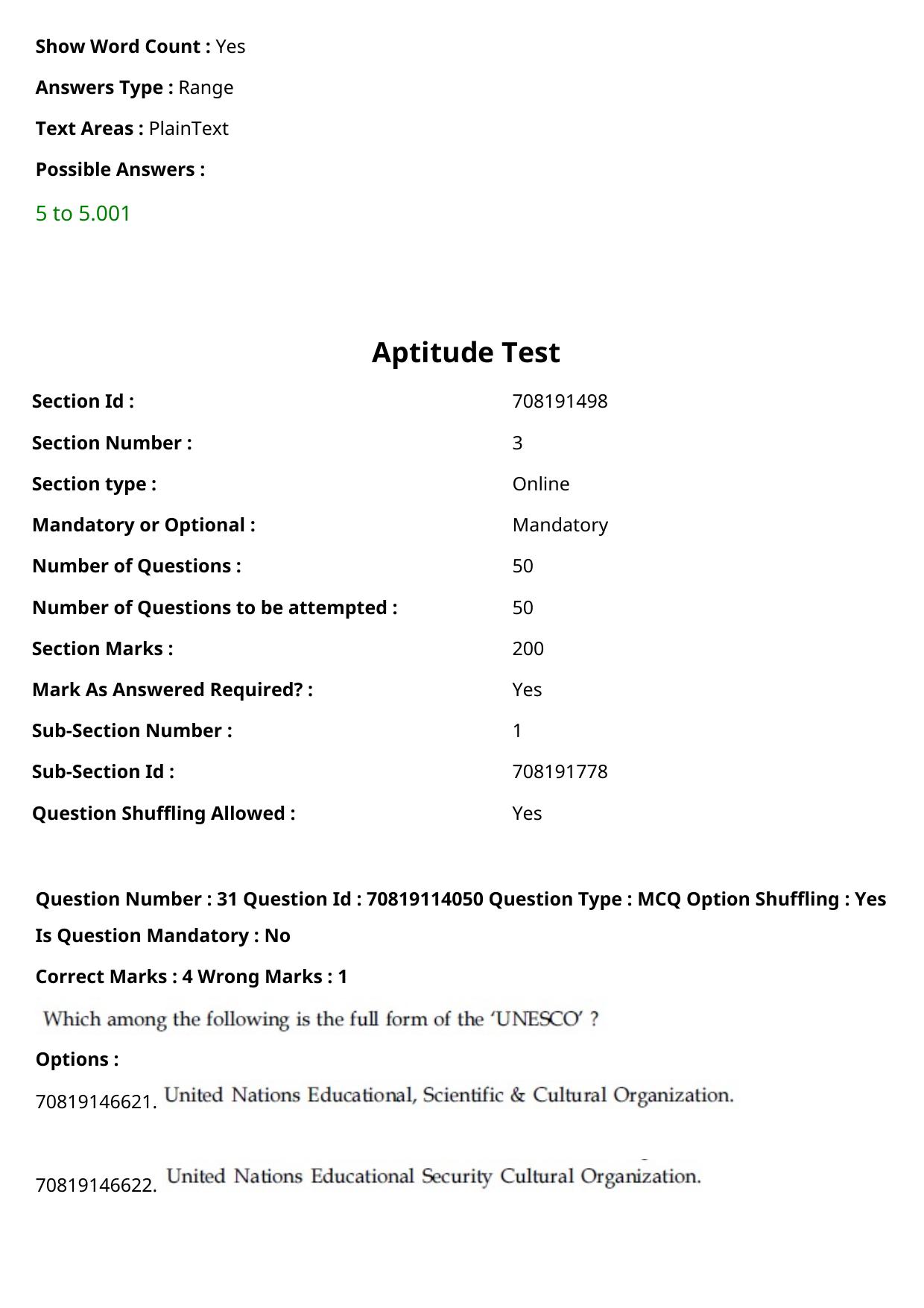 JEE Mains 2021: B.Arch Malayalam (Shift 2) 23-02-2021 Question Paper - Page 32