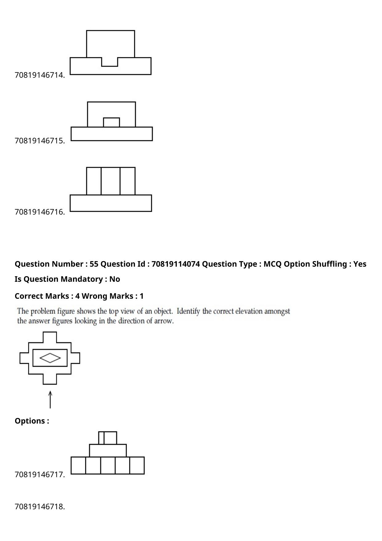 JEE Mains 2021: B.Arch Malayalam (Shift 2) 23-02-2021 Question Paper - Page 63