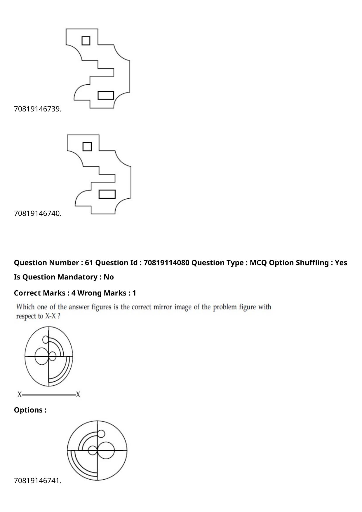 JEE Mains 2021: B.Arch Malayalam (Shift 2) 23-02-2021 Question Paper - Page 73