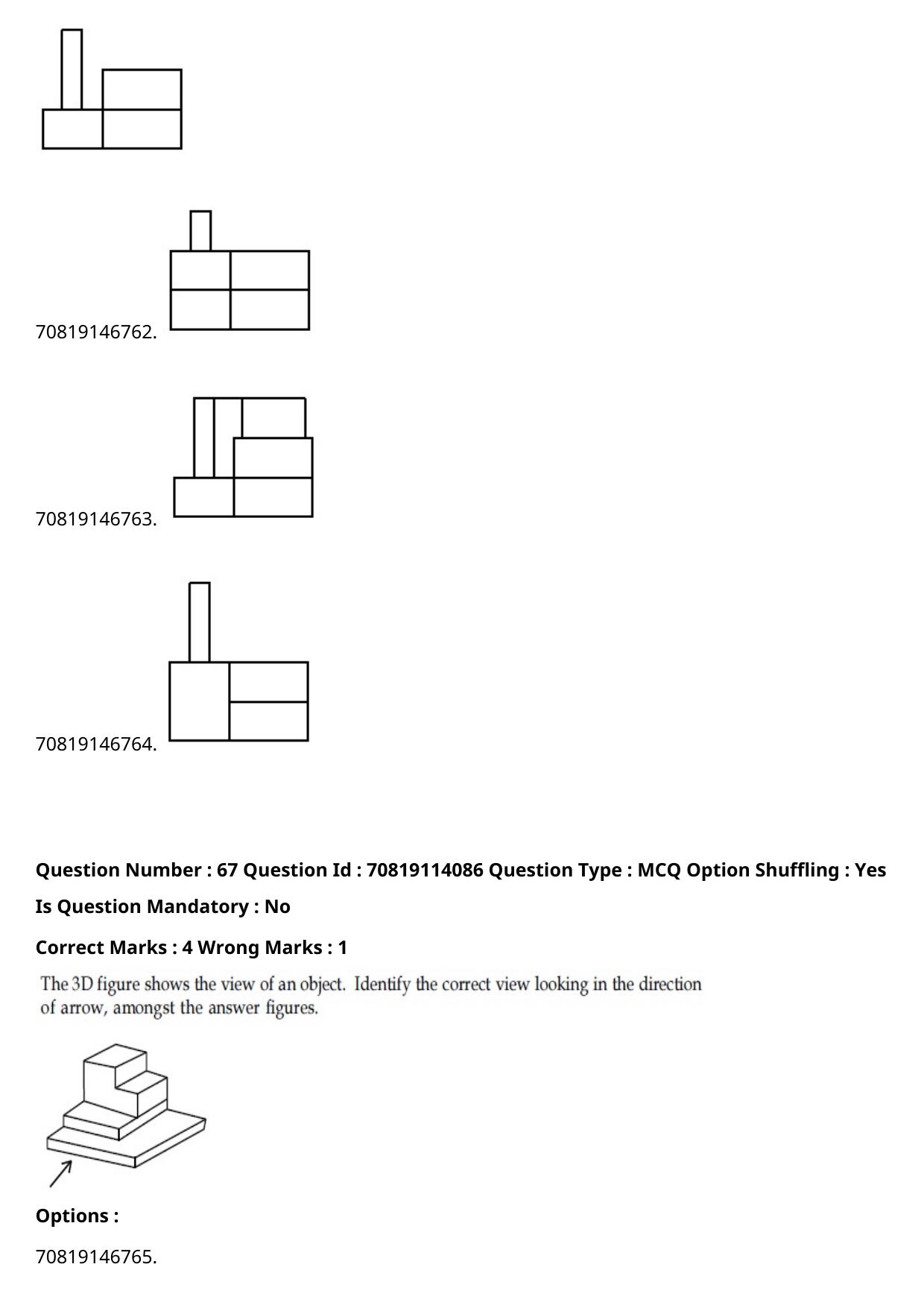 JEE Mains 2021: B.Arch Malayalam (Shift 2) 23-02-2021 Question Paper - Page 86