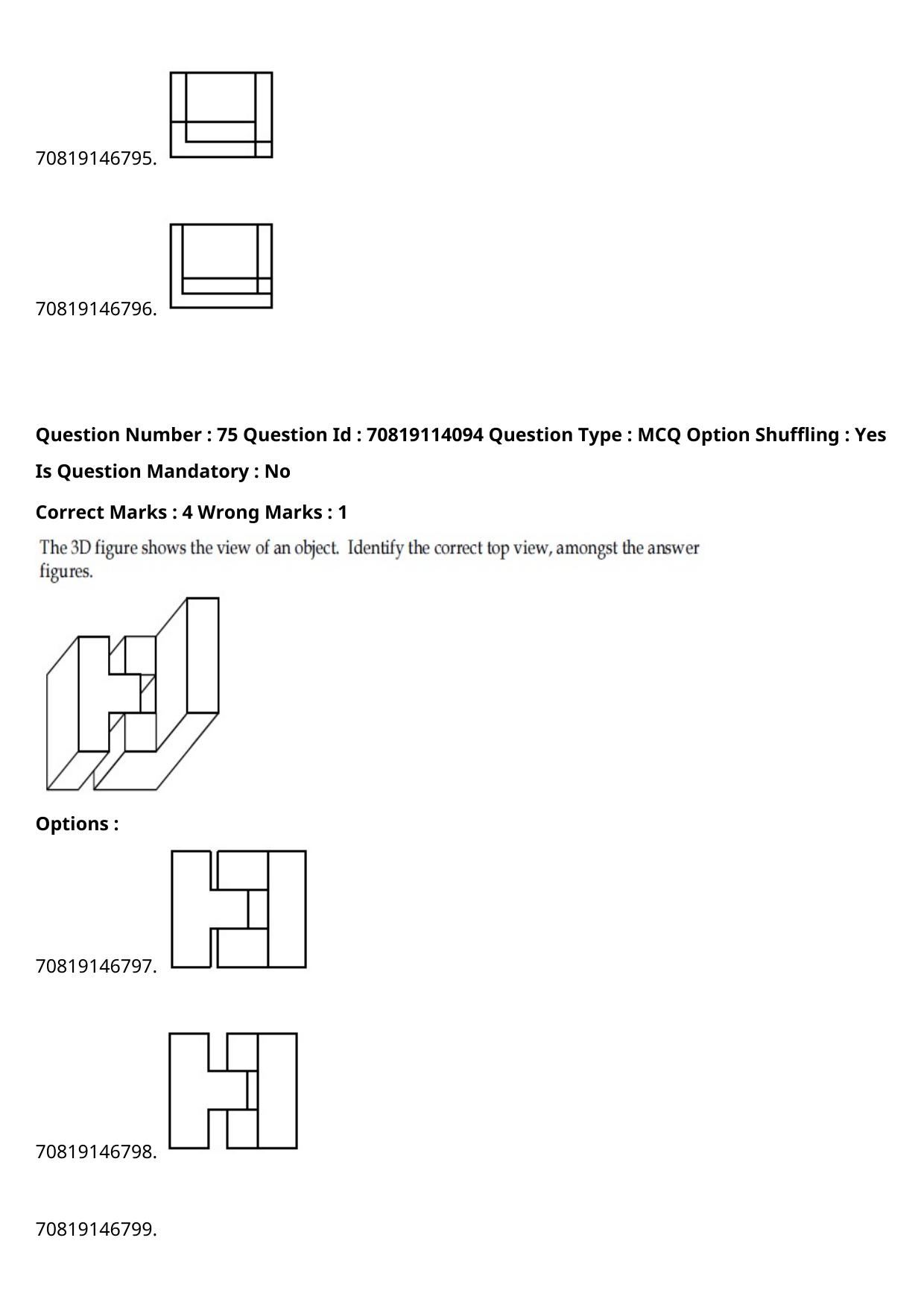 JEE Mains 2021: B.Arch Malayalam (Shift 2) 23-02-2021 Question Paper - Page 102