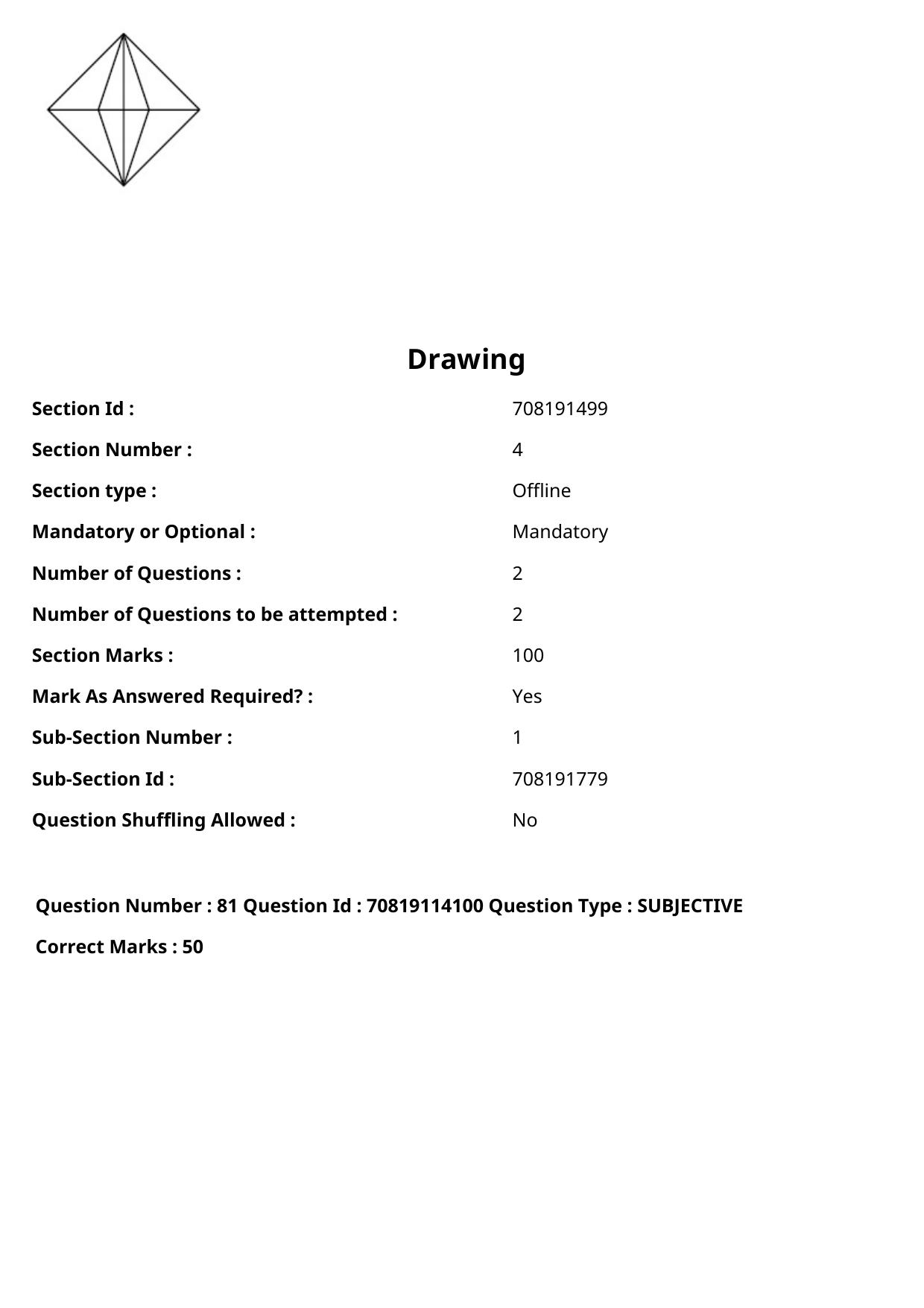 JEE Mains 2021: B.Arch Malayalam (Shift 2) 23-02-2021 Question Paper - Page 113