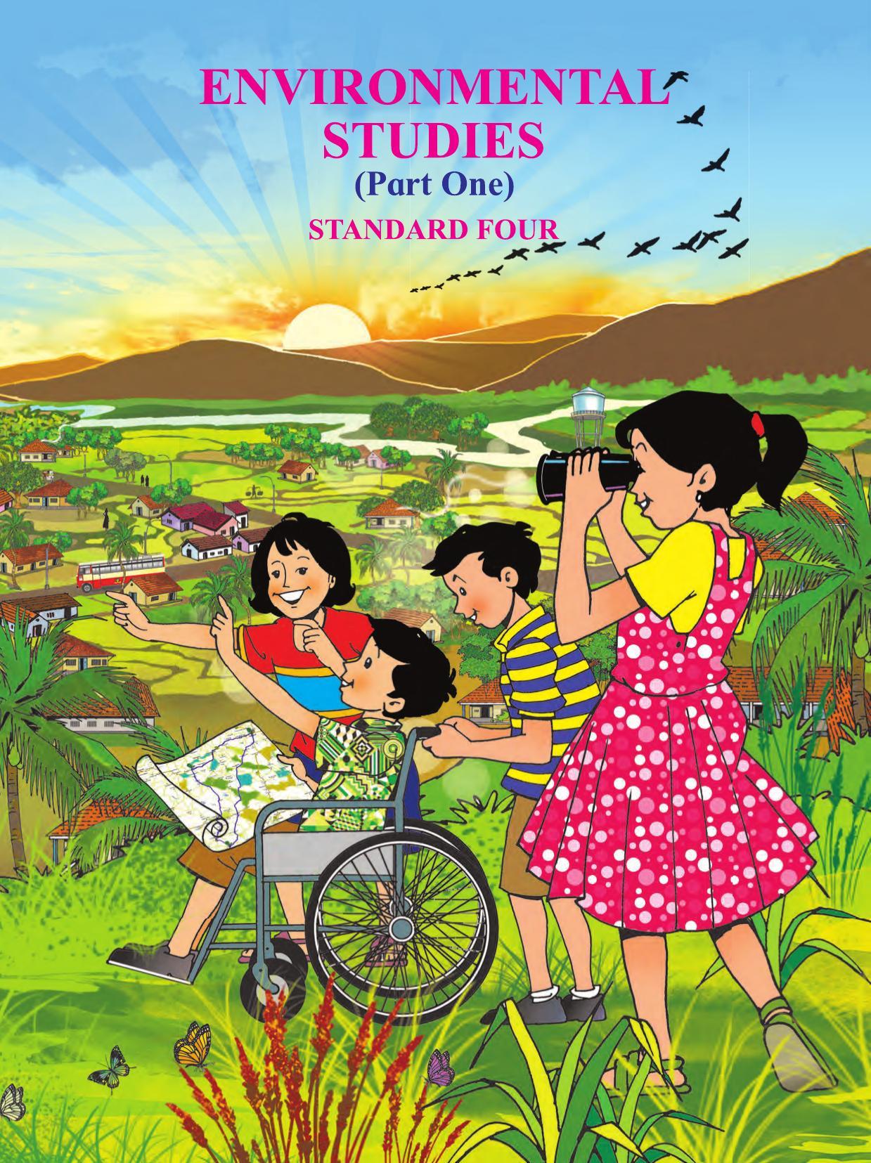 Maharashtra Board Class 4 Environmental Studies Part-1 (English Medium) Textbook - Page 1