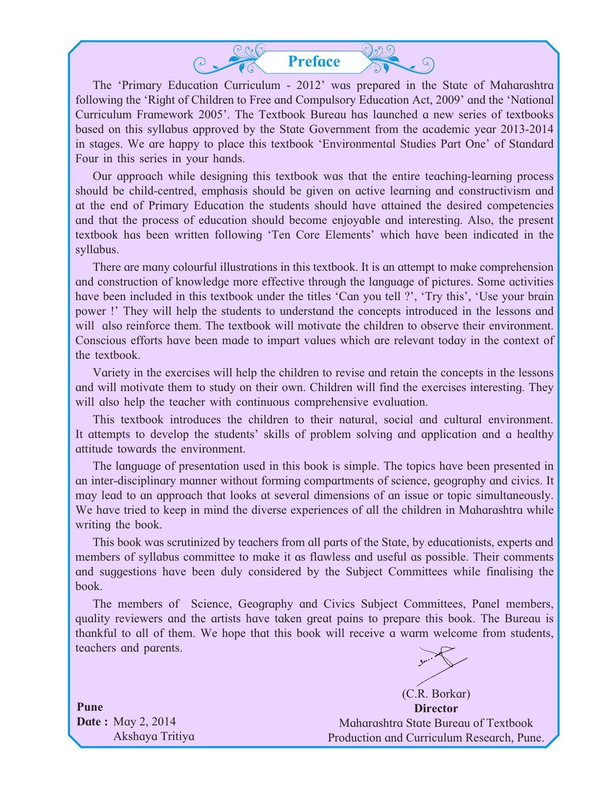 Maharashtra Board Class 4 Environmental Studies Part-1 (English Medium) Textbook - Page 7