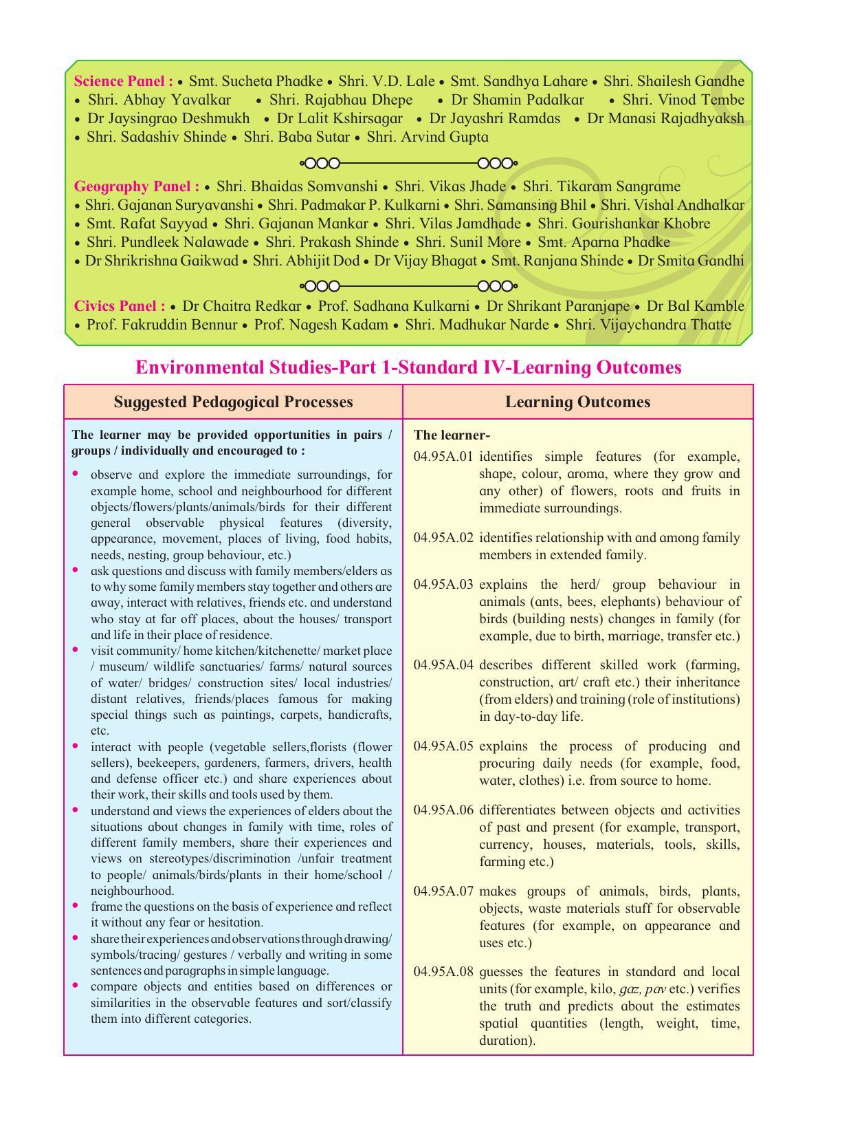 Maharashtra Board Class 4 Environmental Studies Part-1 (English Medium) Textbook - Page 8