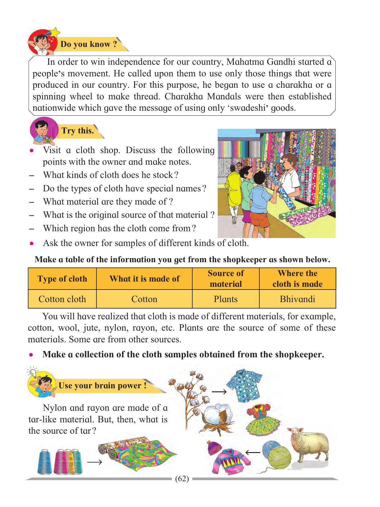Maharashtra Board Class 4 Environmental Studies Part-1 (English Medium) Textbook - Page 72
