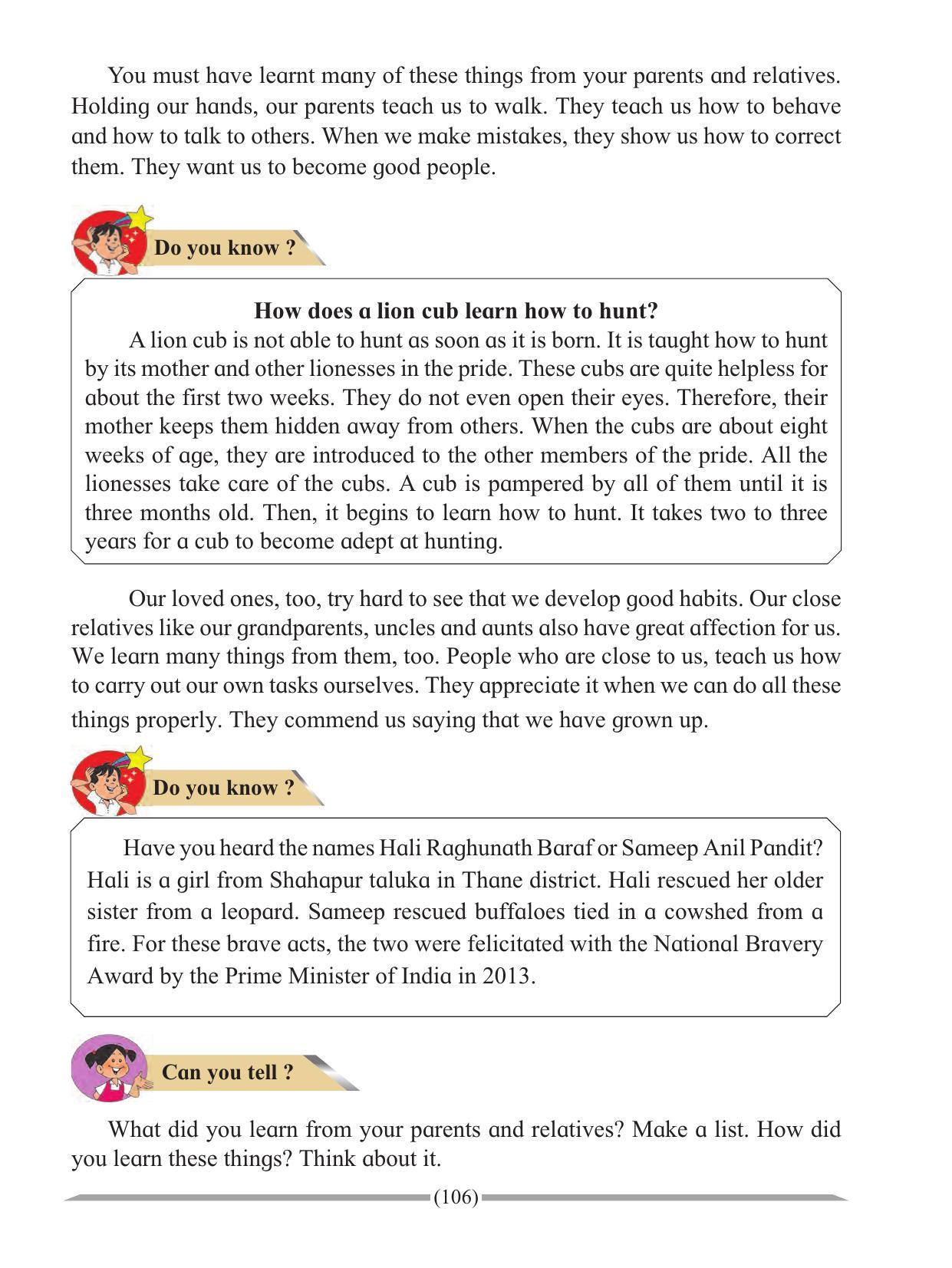 Maharashtra Board Class 4 Environmental Studies Part-1 (English Medium) Textbook - Page 116