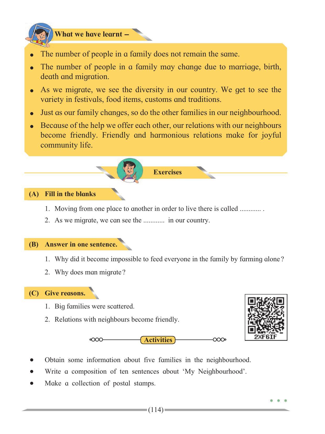 Maharashtra Board Class 4 Environmental Studies Part-1 (English Medium) Textbook - Page 124