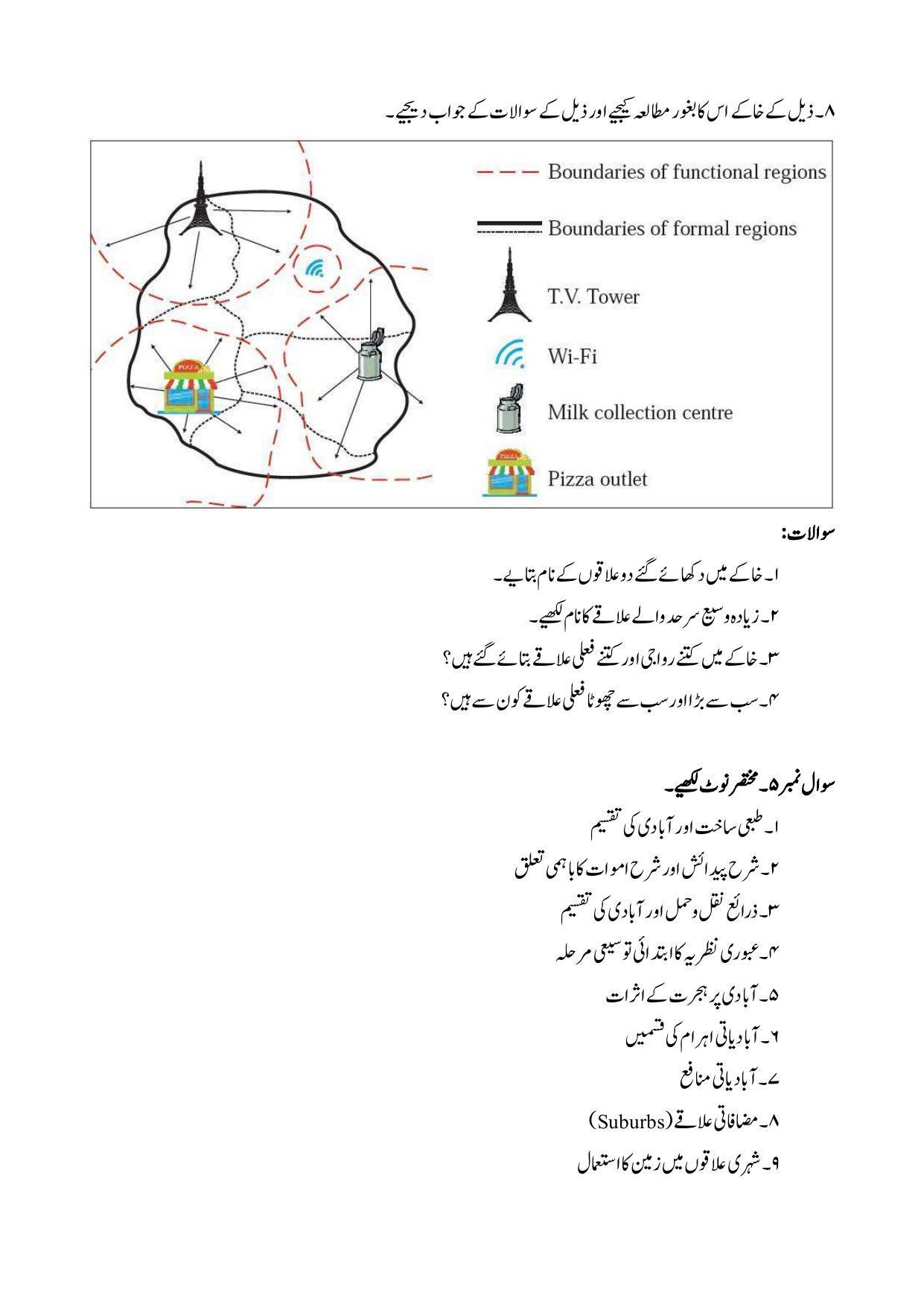 Maharashtra Board Class 12 Geography: Arts, Science Sample Paper (Urdu Medium) - Page 25
