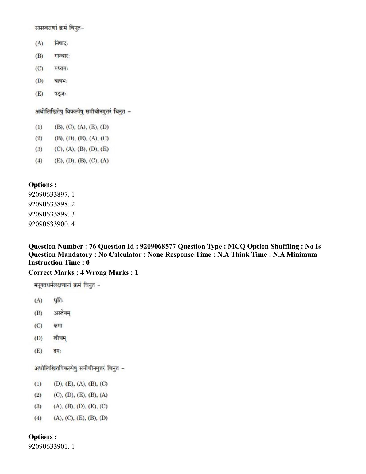 CUET PG 2023: ACQP16 – Puranetihas (Eng.)-Shift 3 (08-06-2023) Question Paper - Page 100