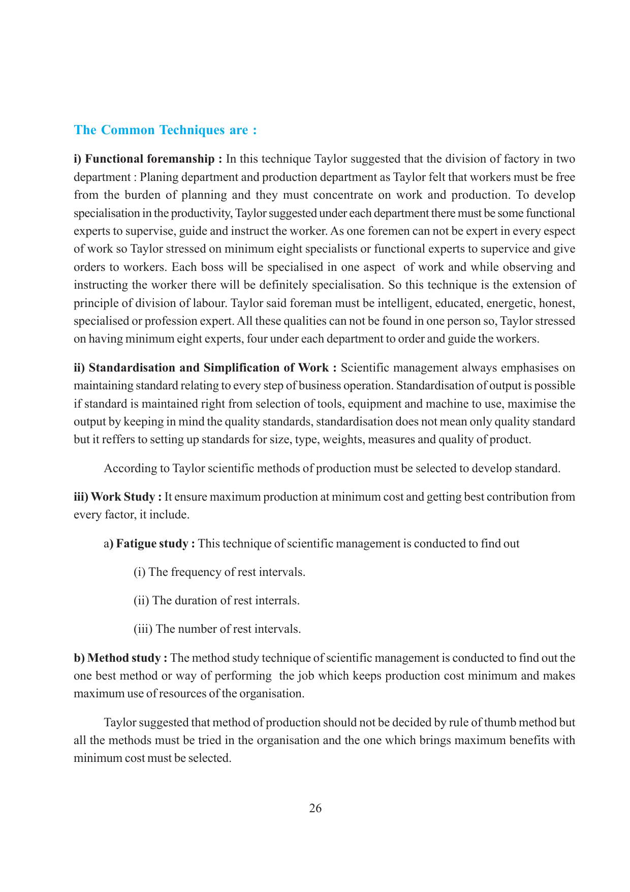 Tripura Board Class 12 Business Studies English Version Workbooks - Page 26
