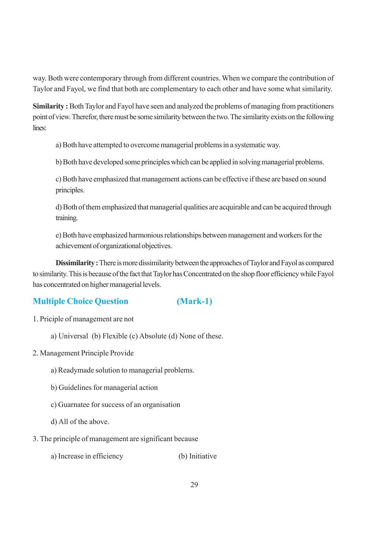 Tripura Board Class 12 Business Studies English Version Workbooks - Page 29