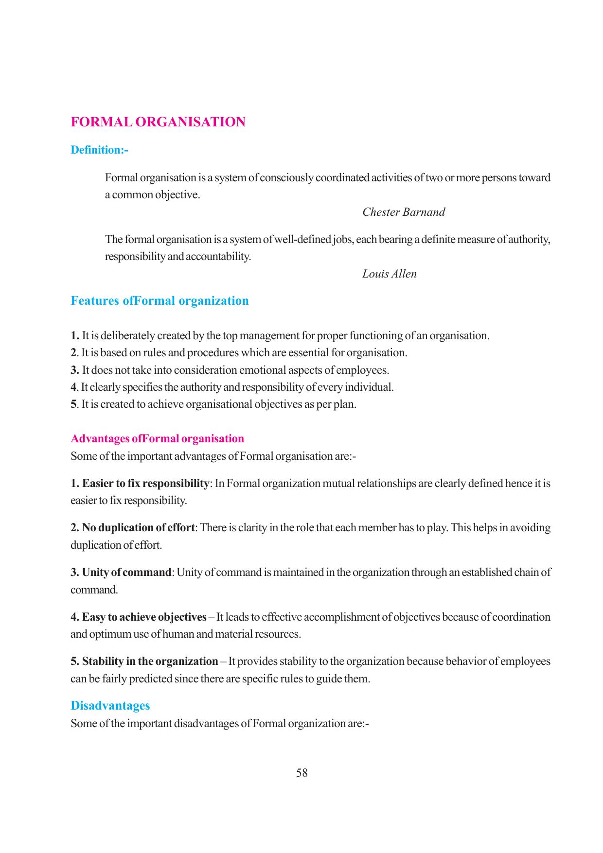 Tripura Board Class 12 Business Studies English Version Workbooks - Page 58