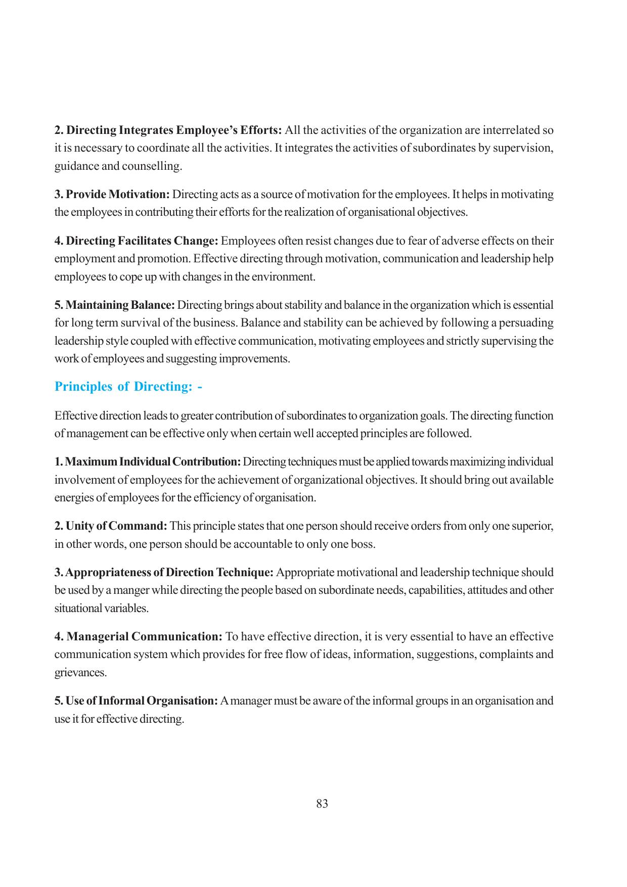 Tripura Board Class 12 Business Studies English Version Workbooks - Page 83