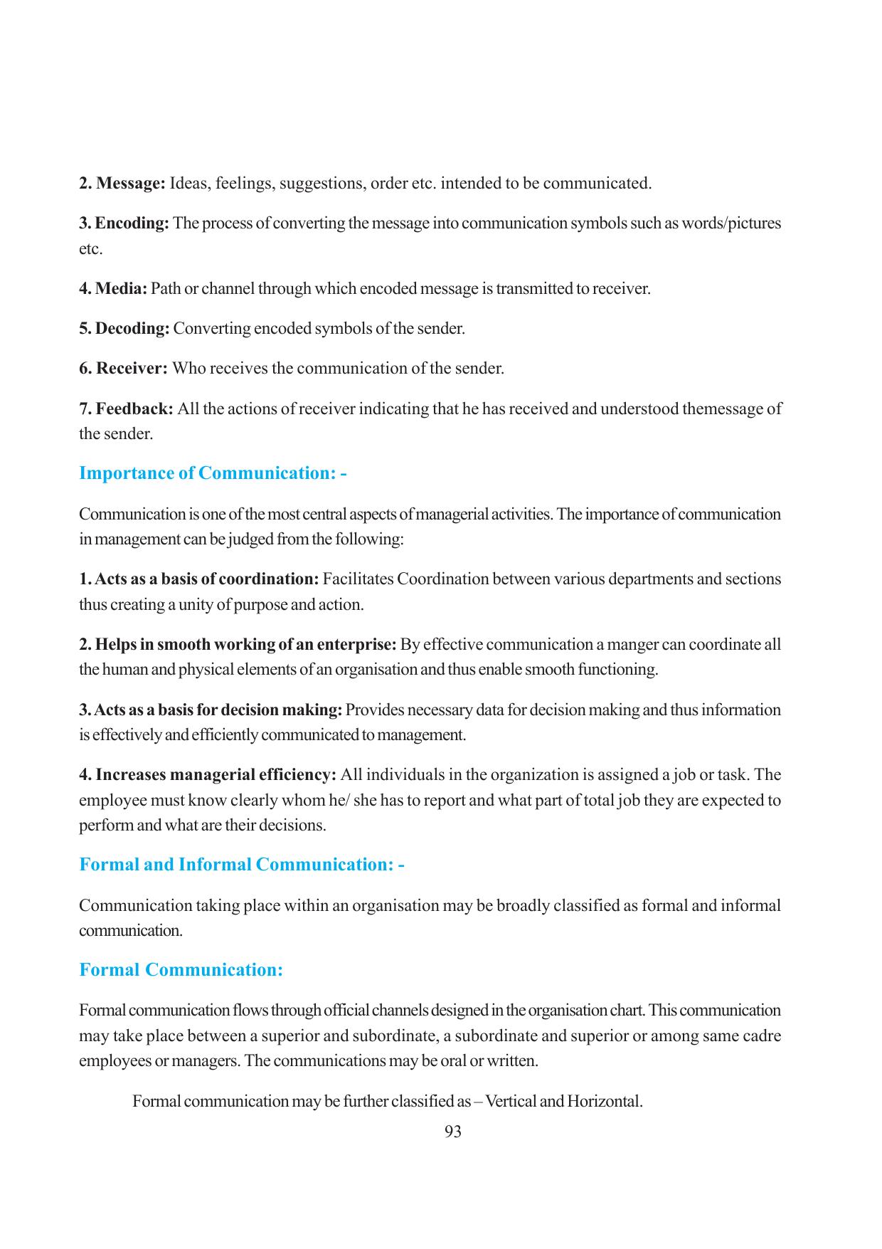 Tripura Board Class 12 Business Studies English Version Workbooks - Page 93