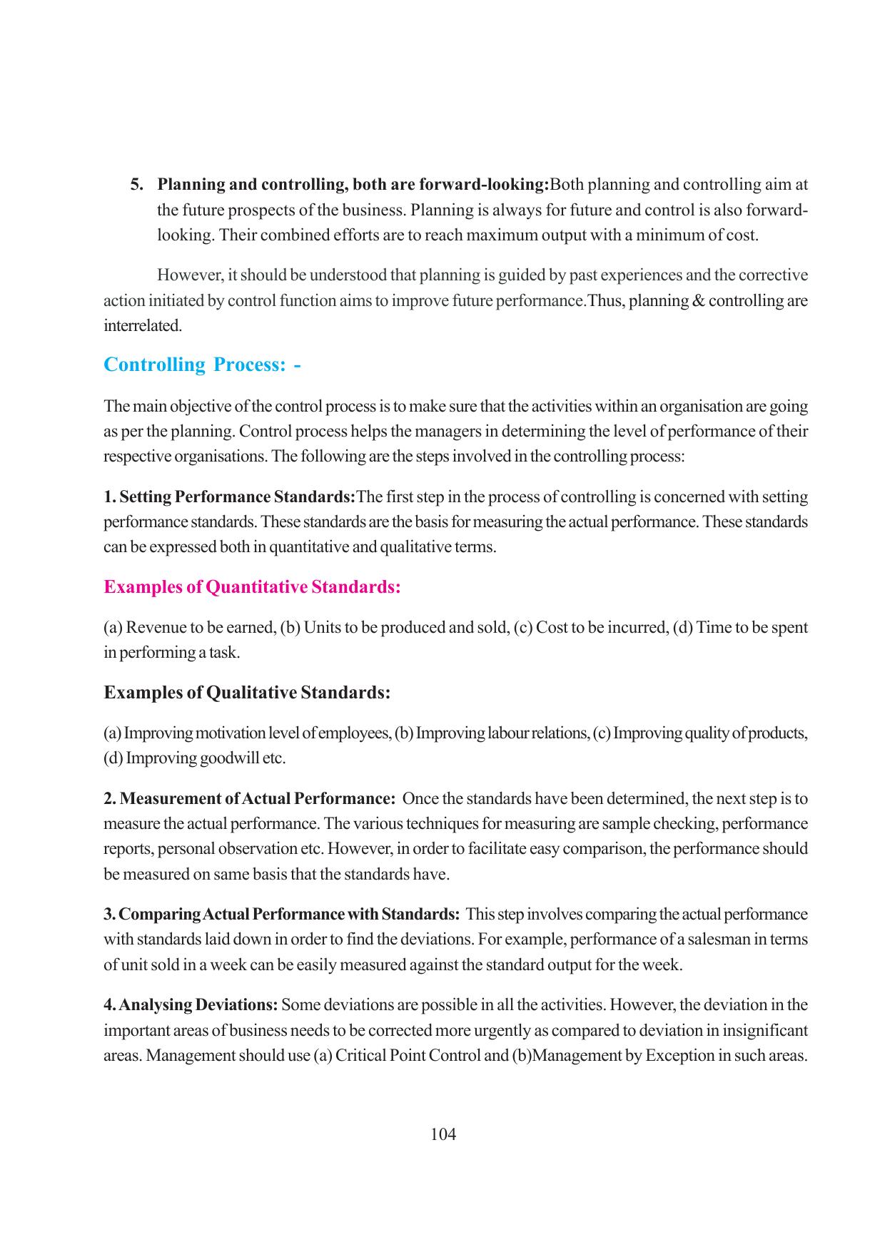 Tripura Board Class 12 Business Studies English Version Workbooks - Page 104