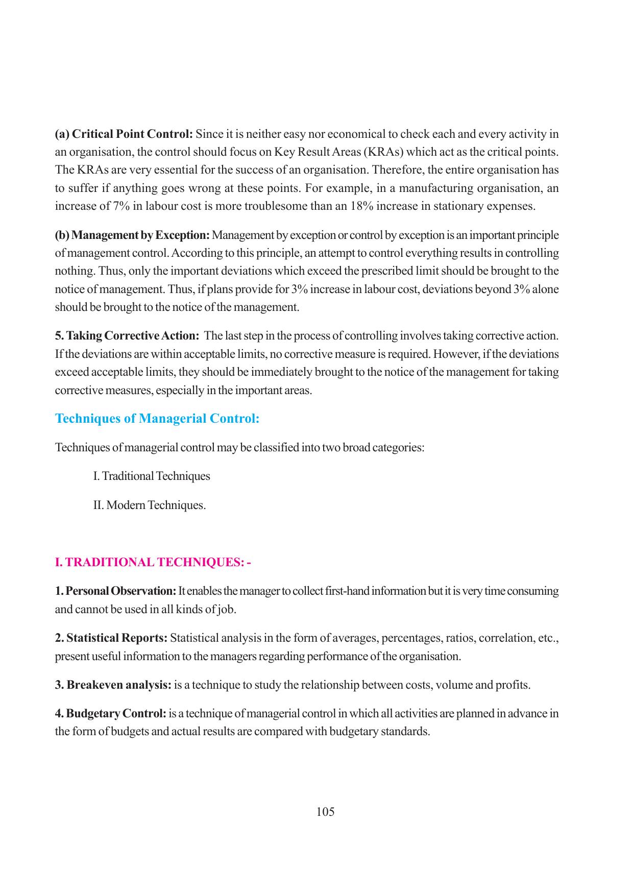 Tripura Board Class 12 Business Studies English Version Workbooks - Page 105