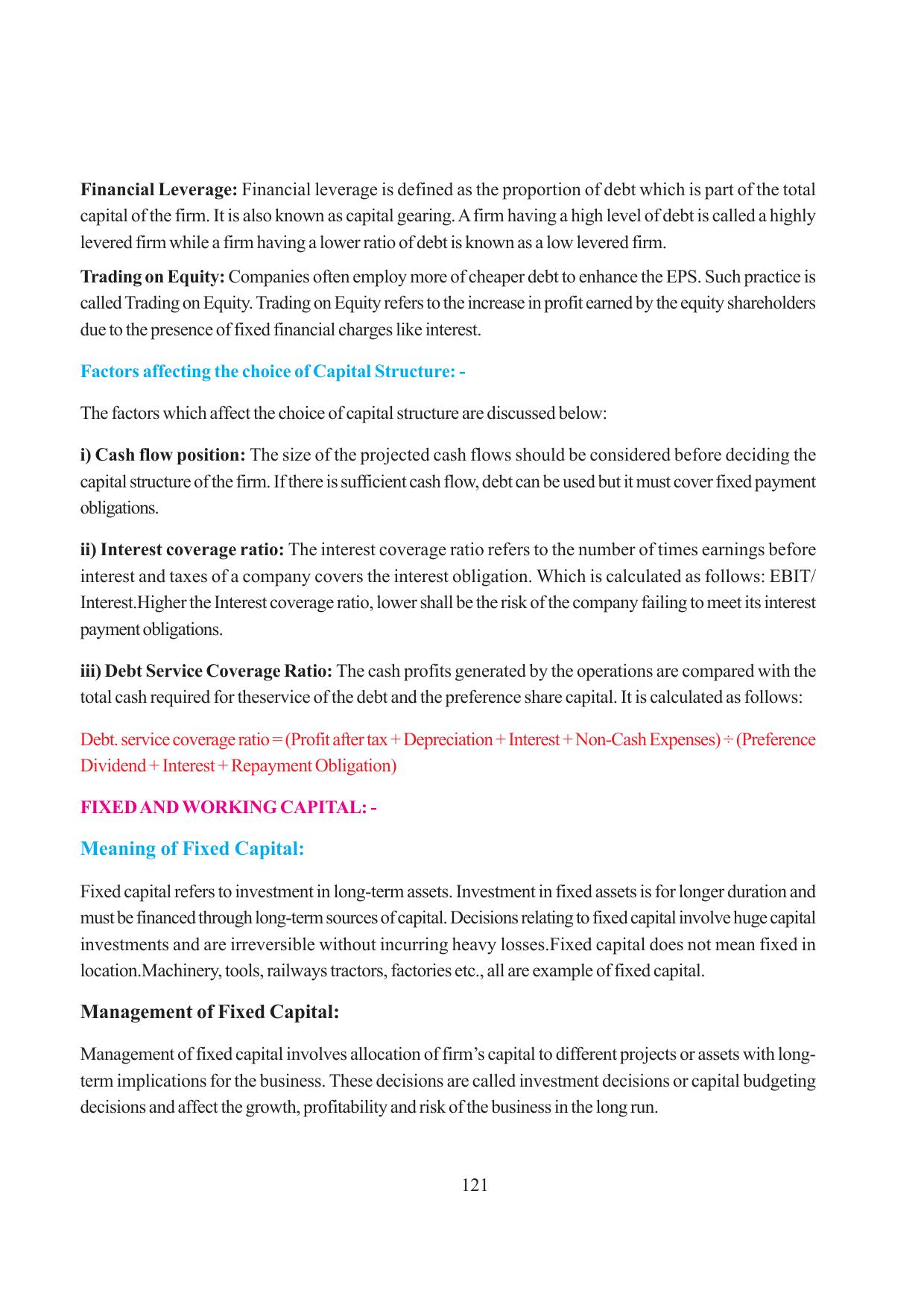 Tripura Board Class 12 Business Studies English Version Workbooks - Page 121