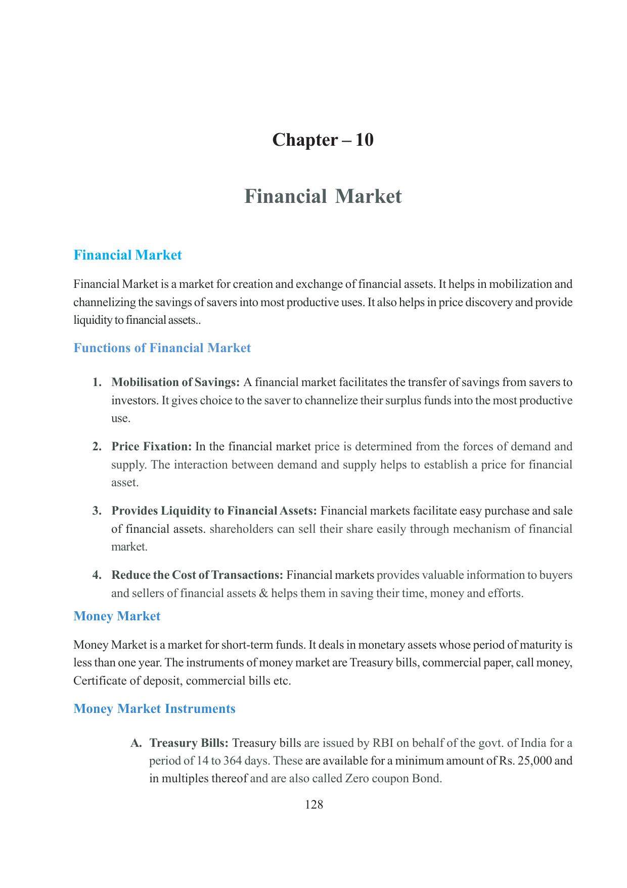 Tripura Board Class 12 Business Studies English Version Workbooks - Page 128